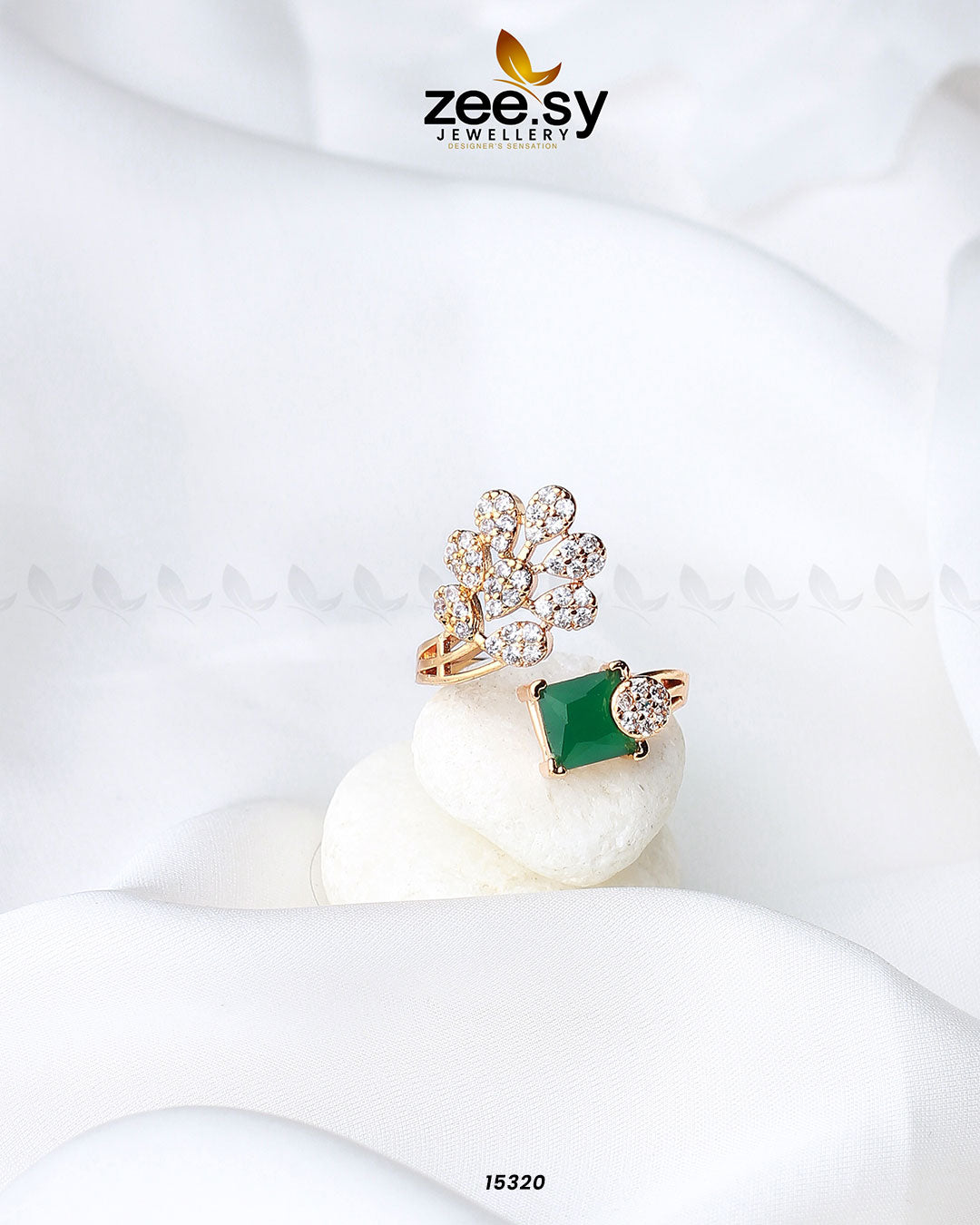 Delicate Leaf Ring - Libasekhas