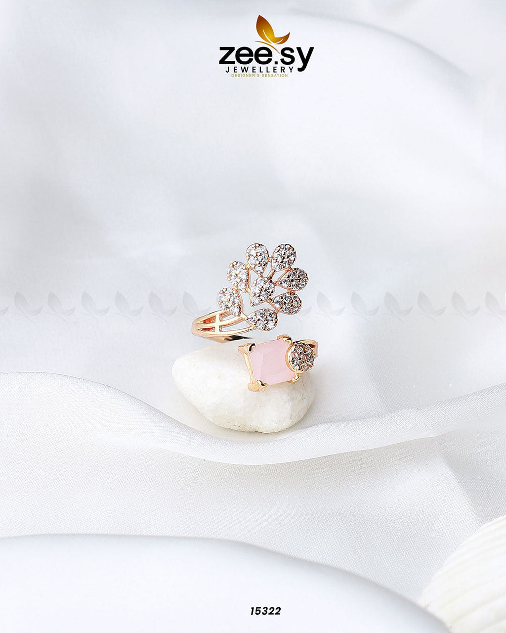 Delicate Leaf Ring - Libasekhas