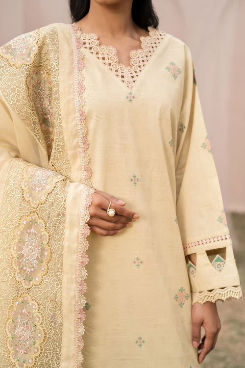 Baroque | Luxury Pret 24 | JACQUARD LAWN UF-612 - House Of Anaya