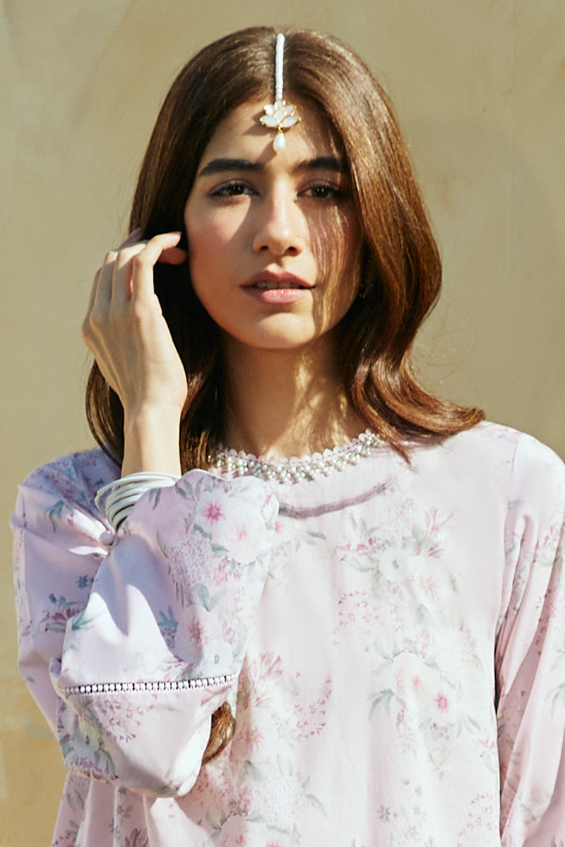 Cross Stitch | Premium Lawn 24 | SHADOW BERRY - House Of Anaya