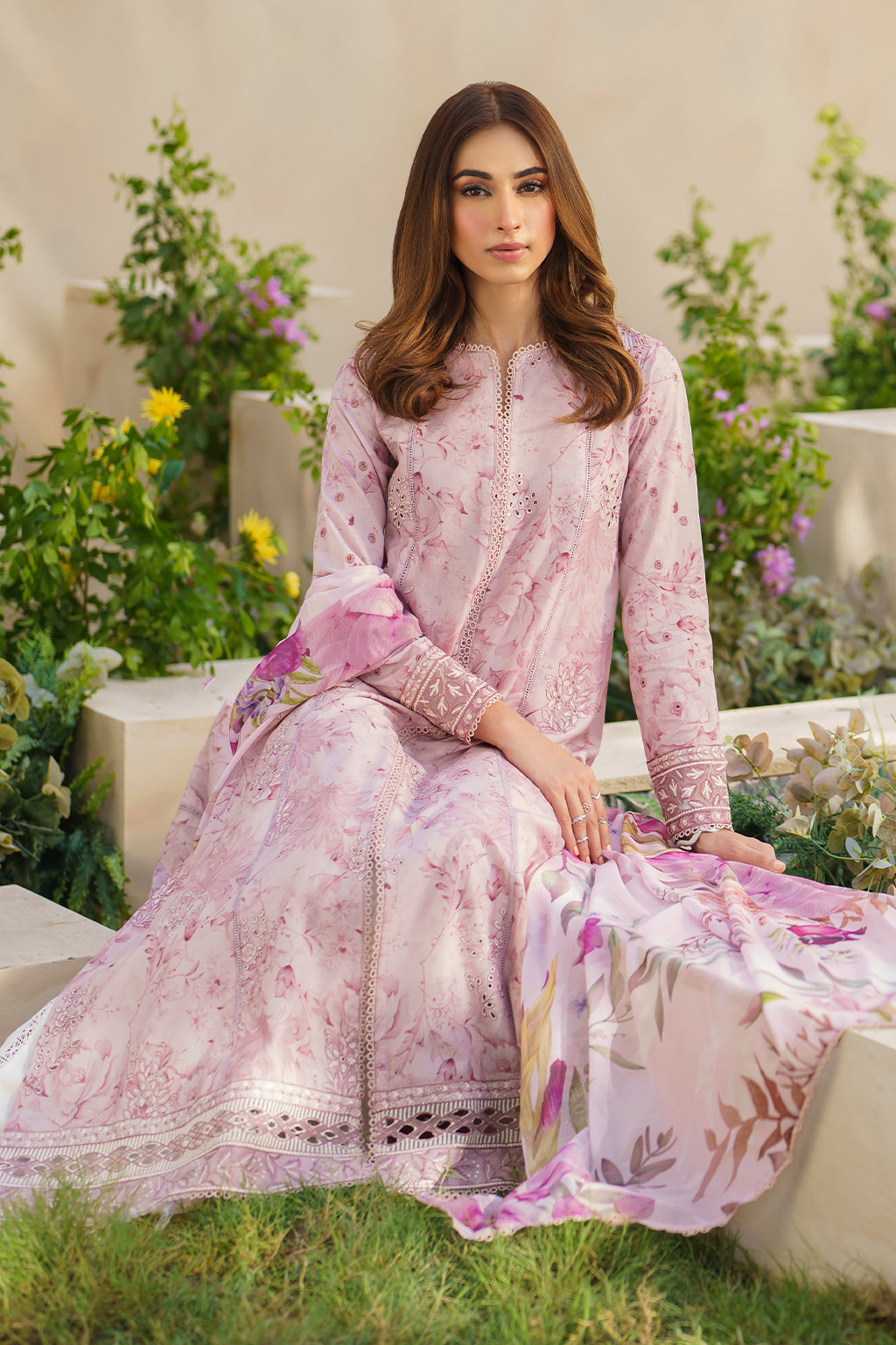 Iznik | Festive lawn 24 | SFL-06 - House Of Anaya