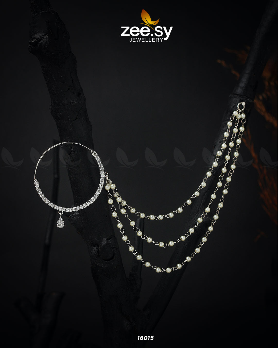 Bride Zircan Nose Ring - Libasekhas