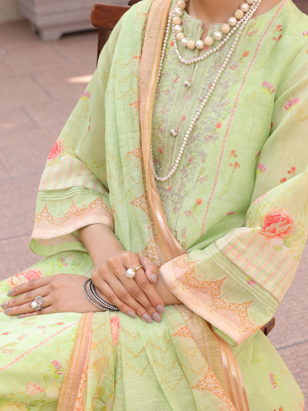 Almirah | Luxury Edit | ALP-3PS-1618