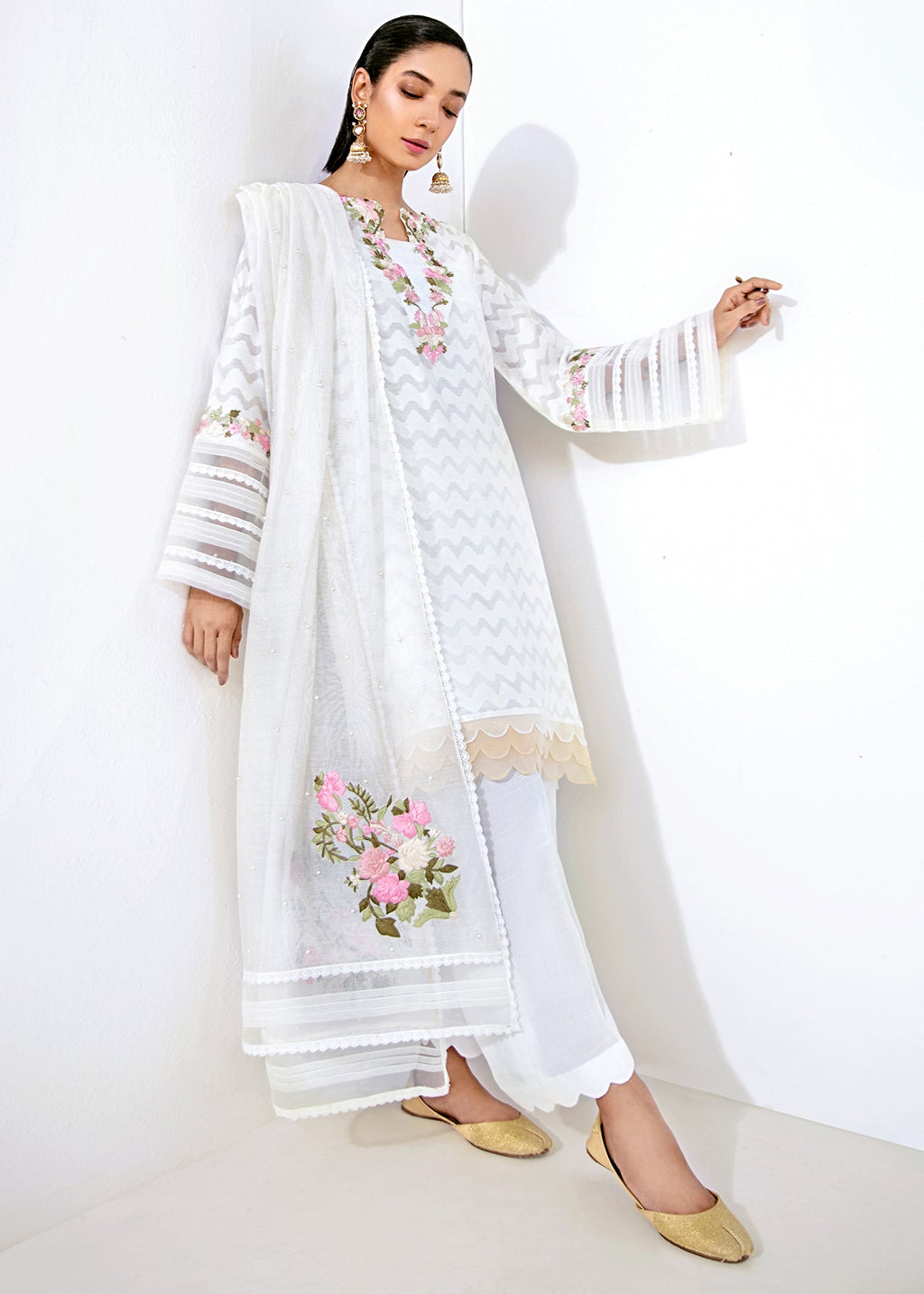 Saira Shakira | Luxury Pret | Snowdrop