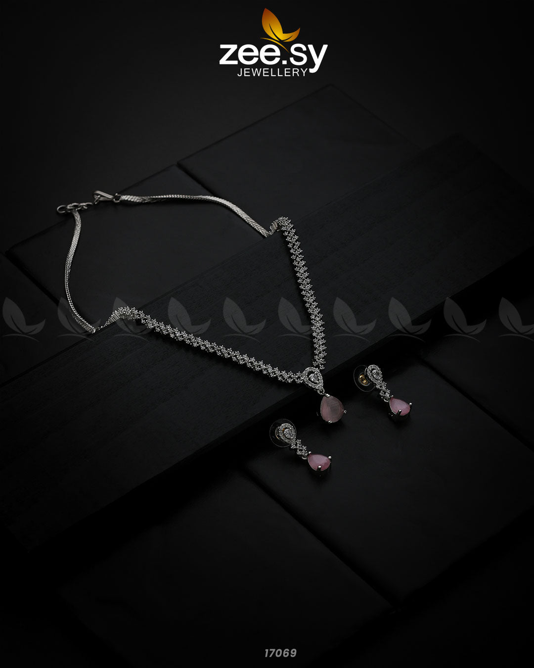 Nargis Zircon Necklace - Libasekhas