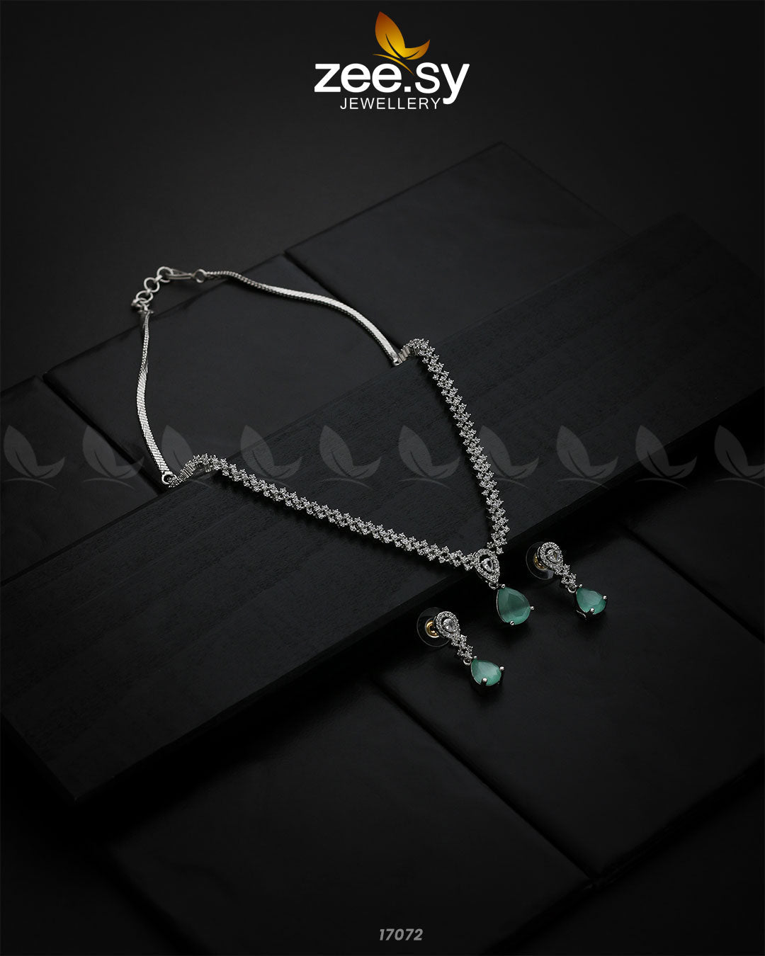 Nargis Zircon Necklace - Libasekhas