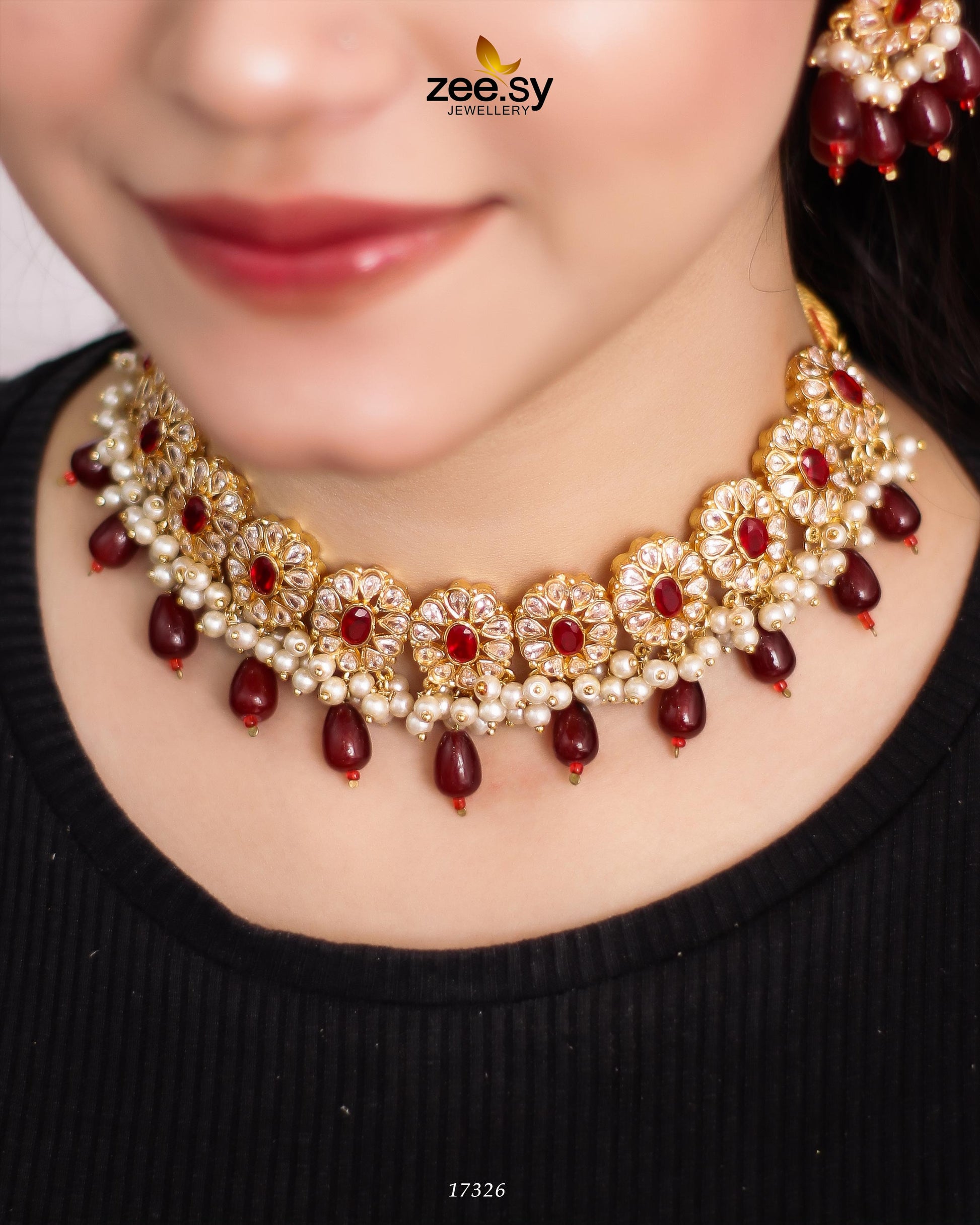 Blooming Flower Necklace - Libasekhas
