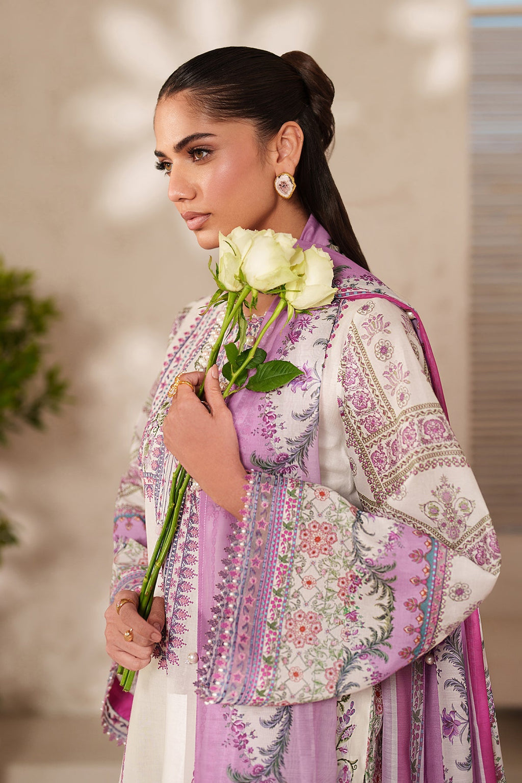 Baroque | Embroidered Lawn | SF-4411