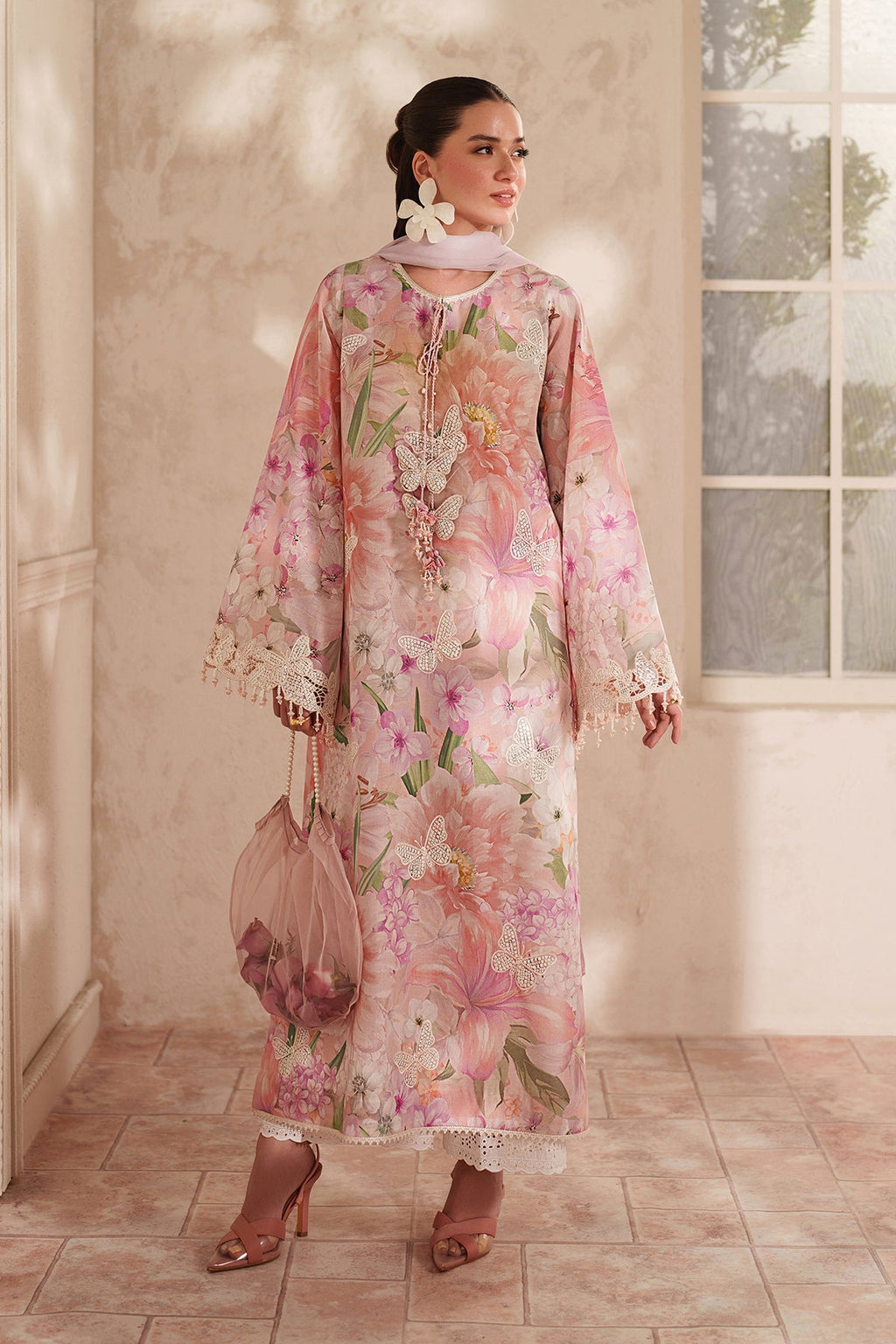 Baroque | Embroidered Lawn | SF-4412