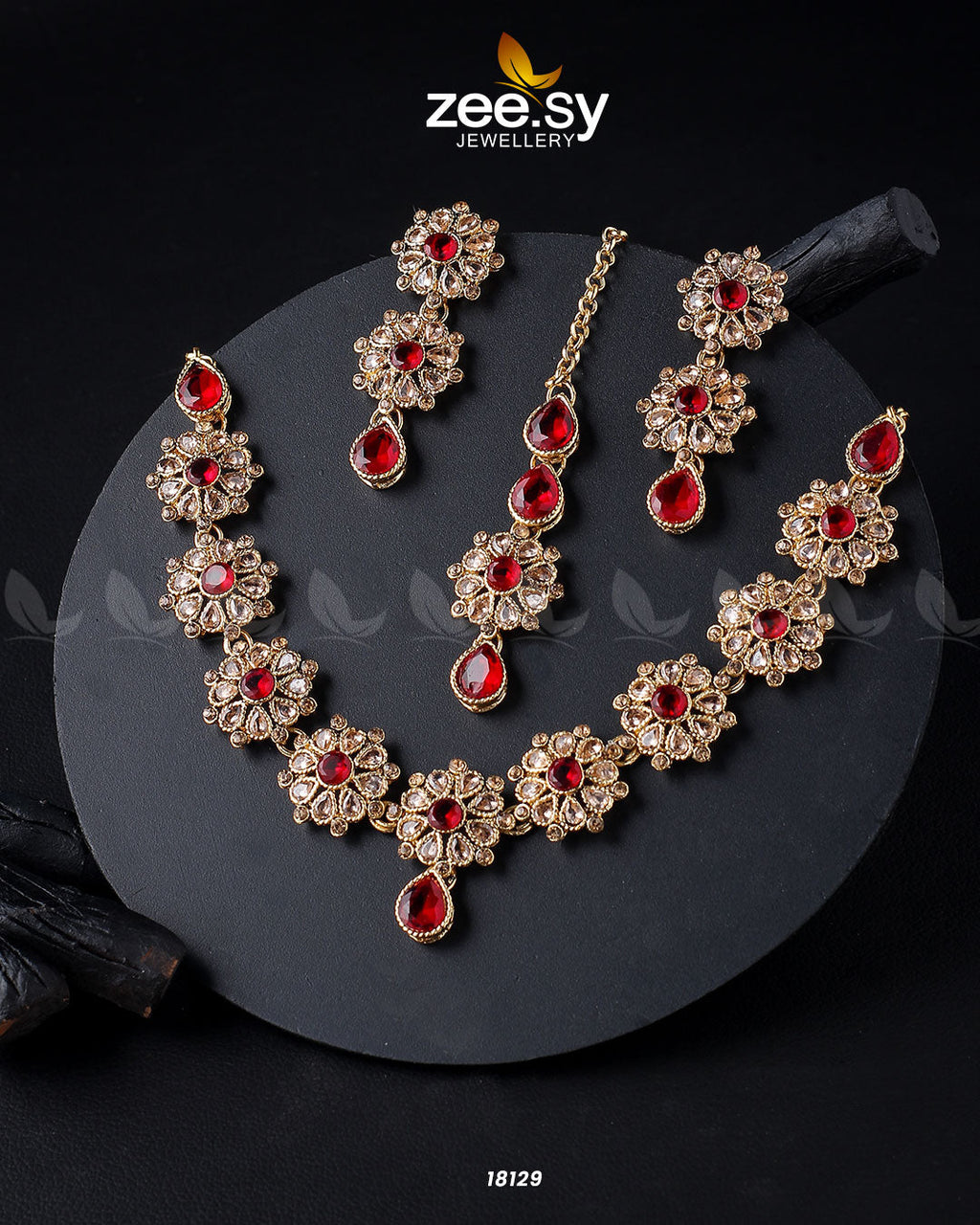 Narcissus Necklace Set - Libasekhas