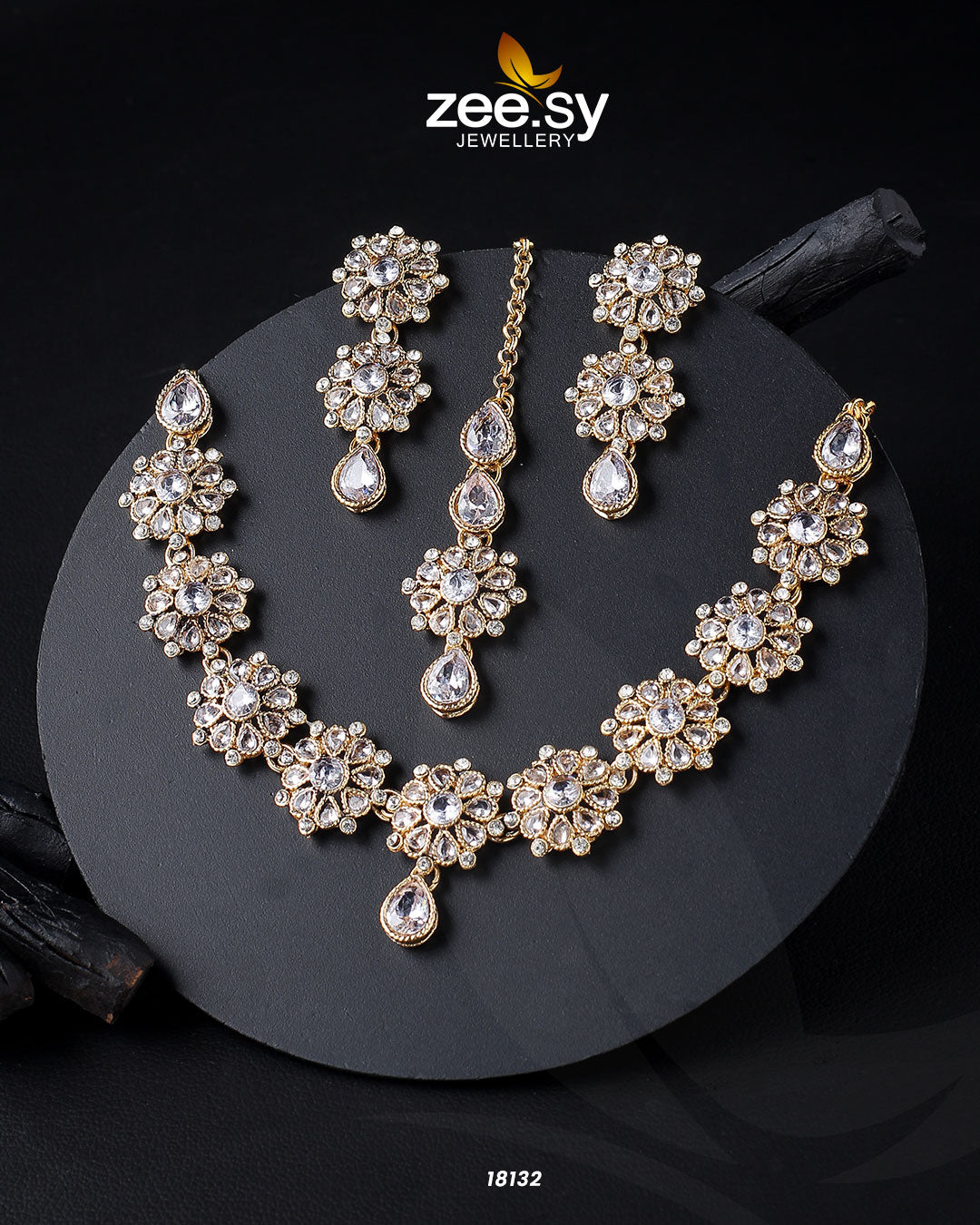 Narcissus Necklace Set - Libasekhas
