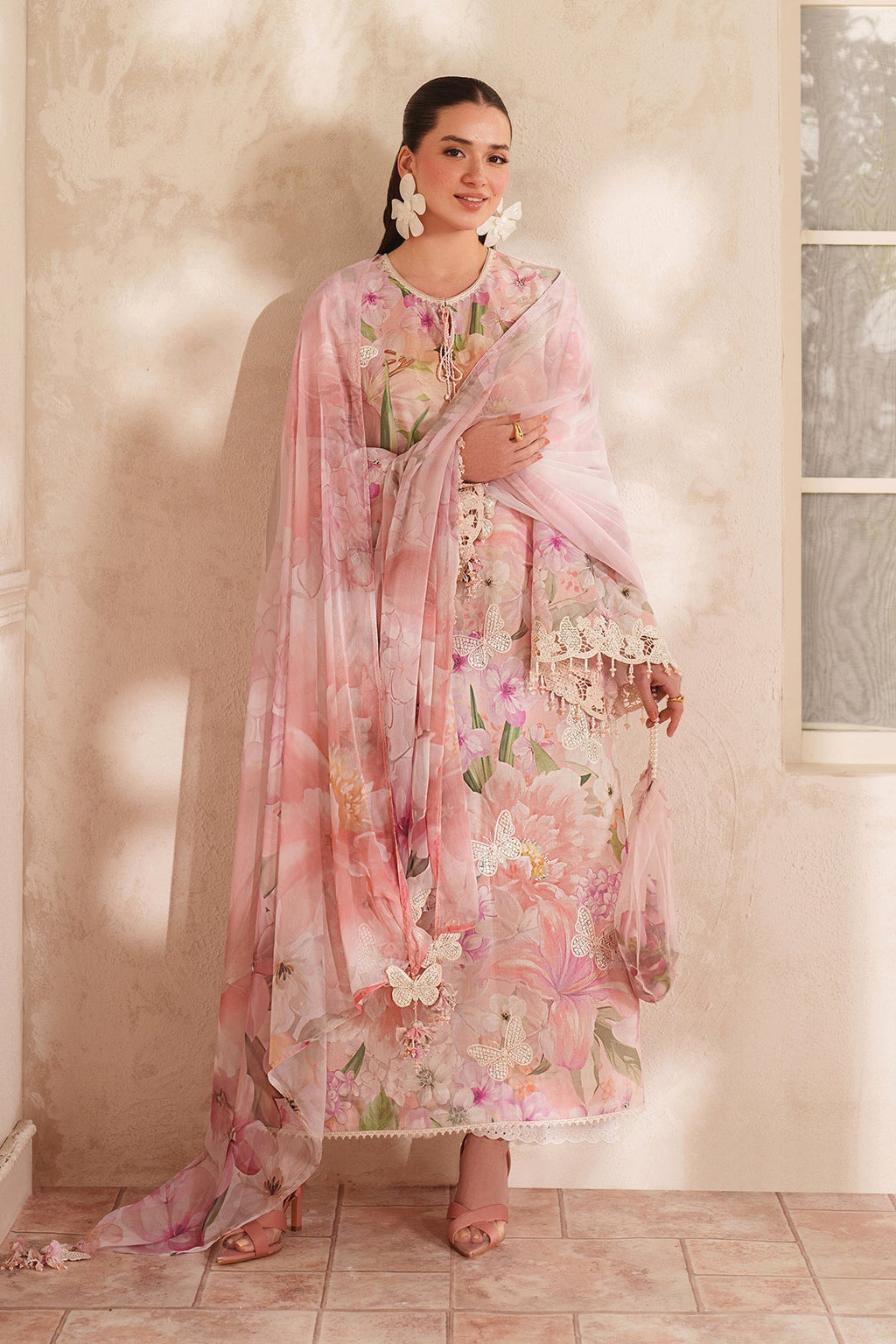 Baroque | Embroidered Lawn | SF-4412
