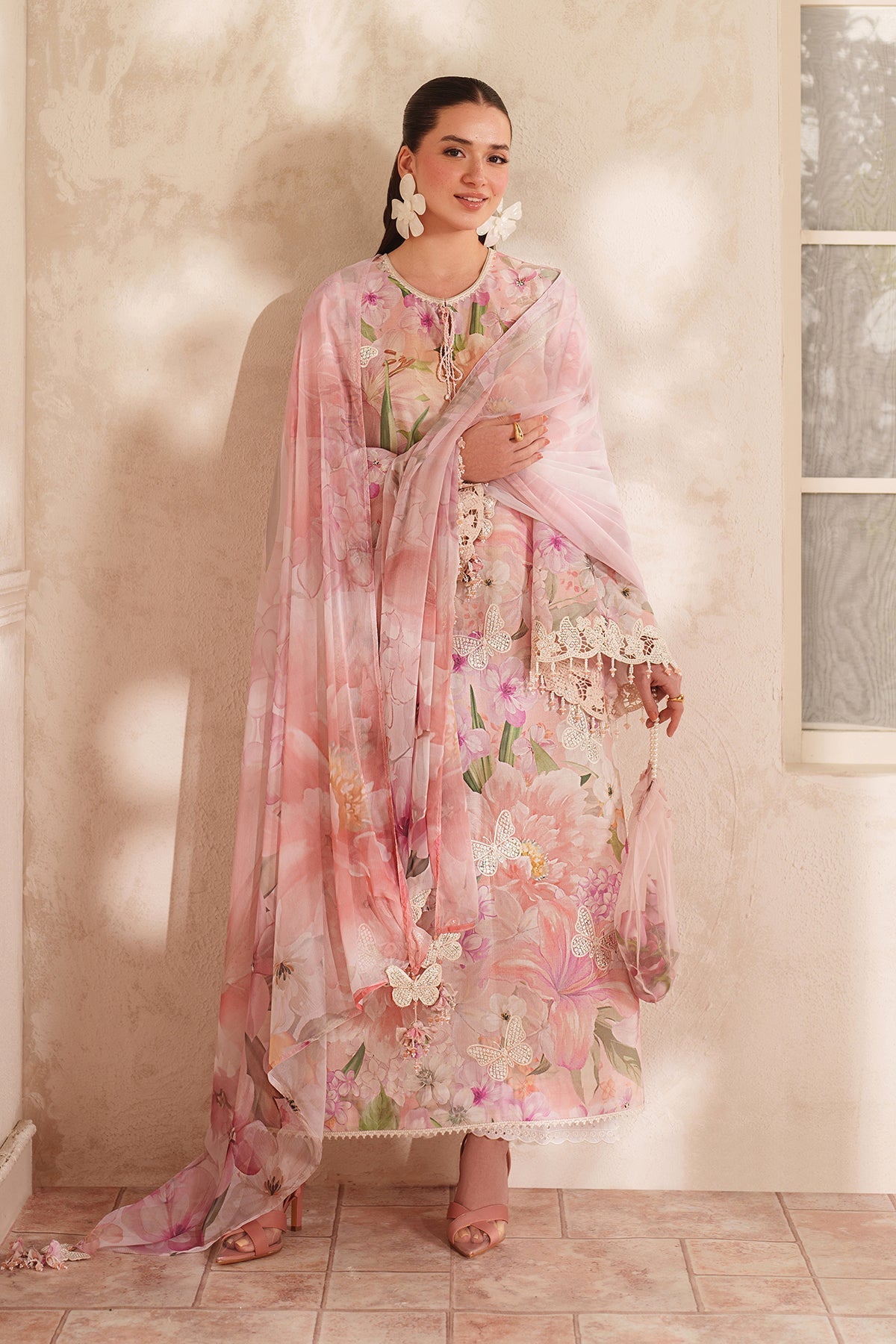 Baroque | Embroidered Lawn | SF-4412