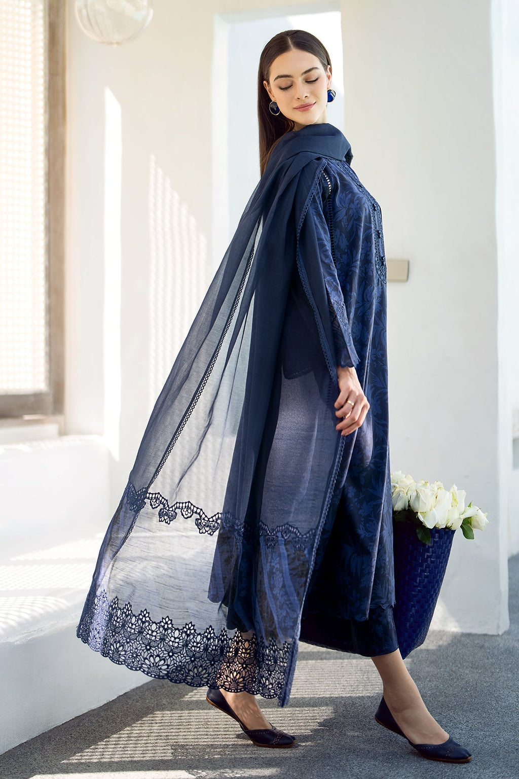 Baroque | Embroidered Lawn | SF-544