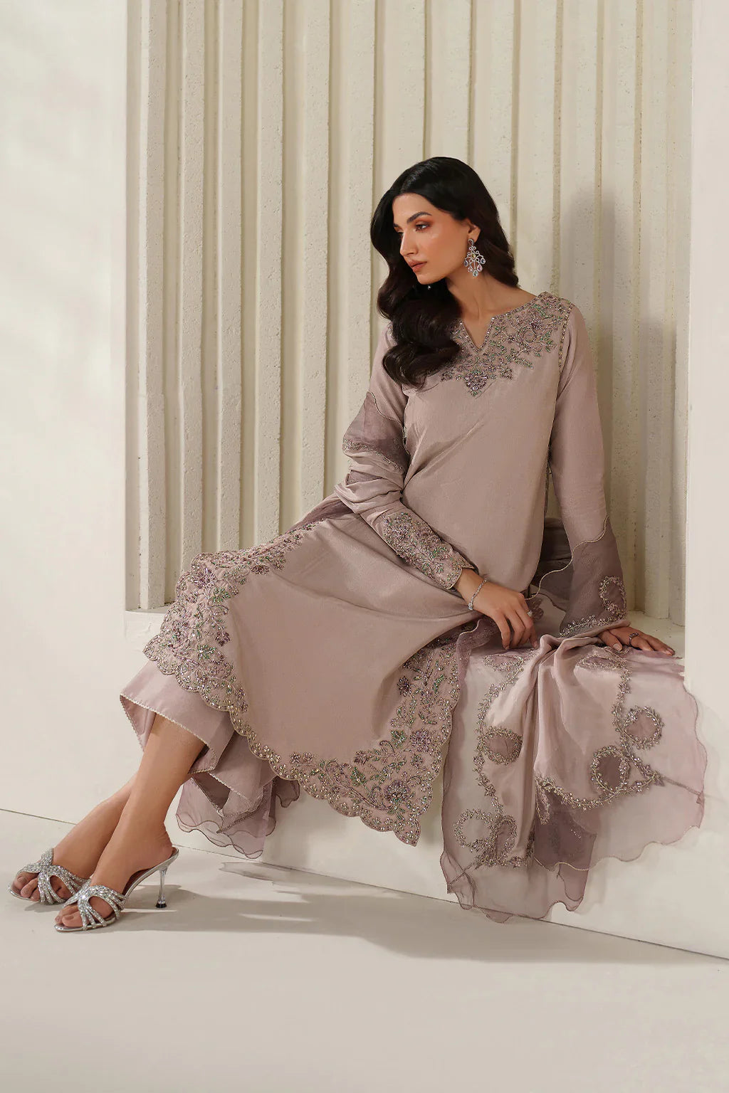 Iznik | Festive Formals | UE-613 Ramen Silk