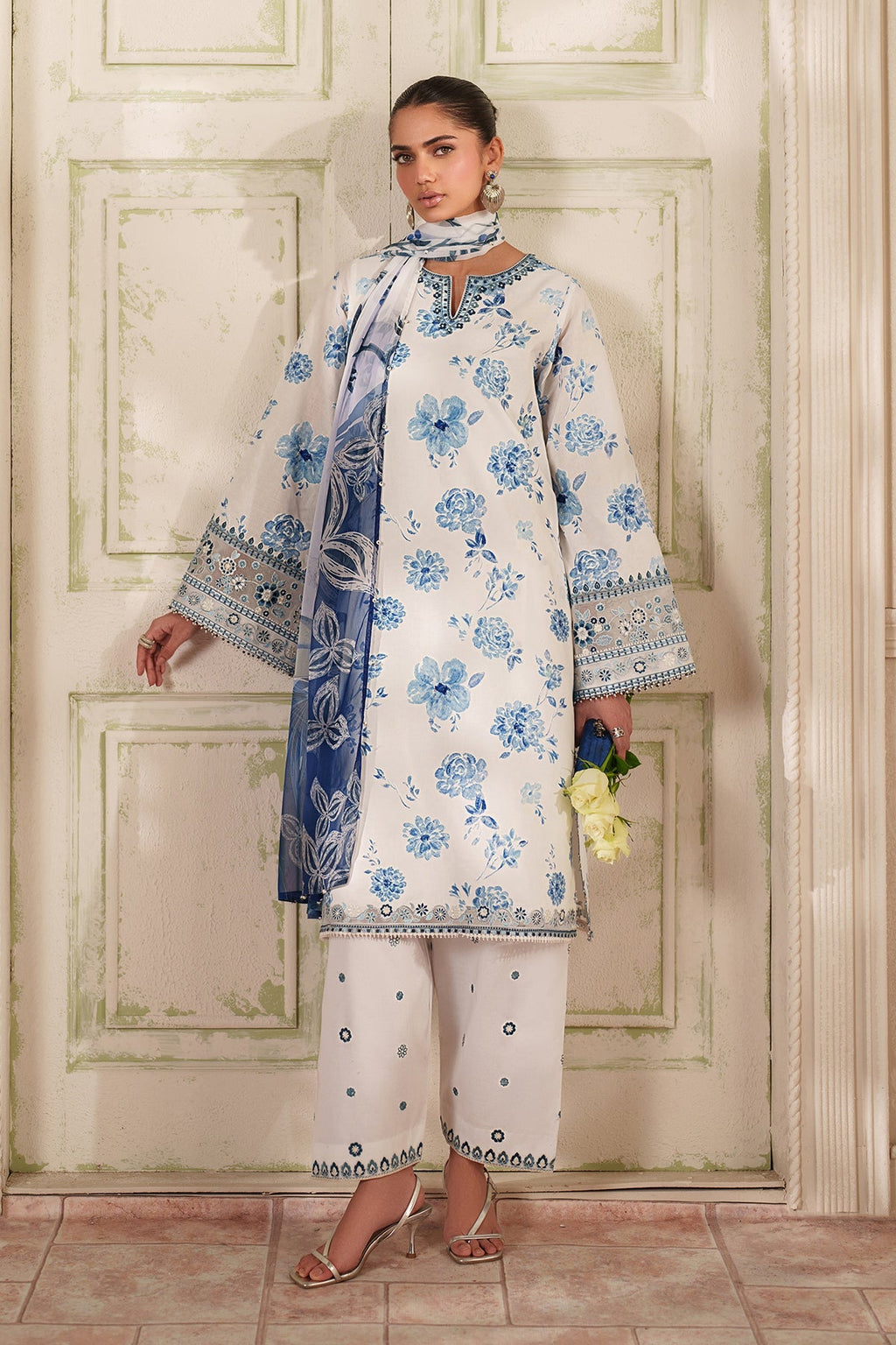 Baroque | Embroidered Lawn | SF-4413