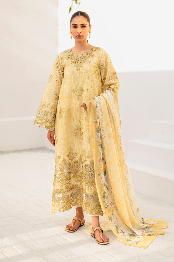 Baroque | Luxury Pret 24 | LAWN UF-670 - House Of Anaya