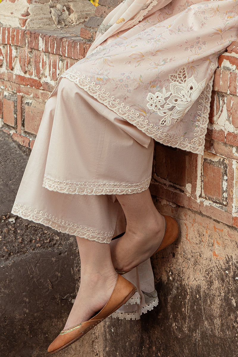 Cross Stitch | Premium Lawn 24 | SILVER PEONY - House Of Anaya