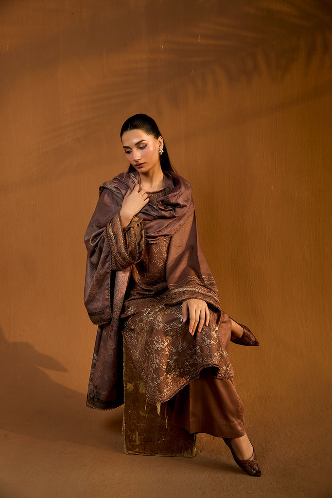 Sobia Nazir | Winter Shawl 25 | Design 1B