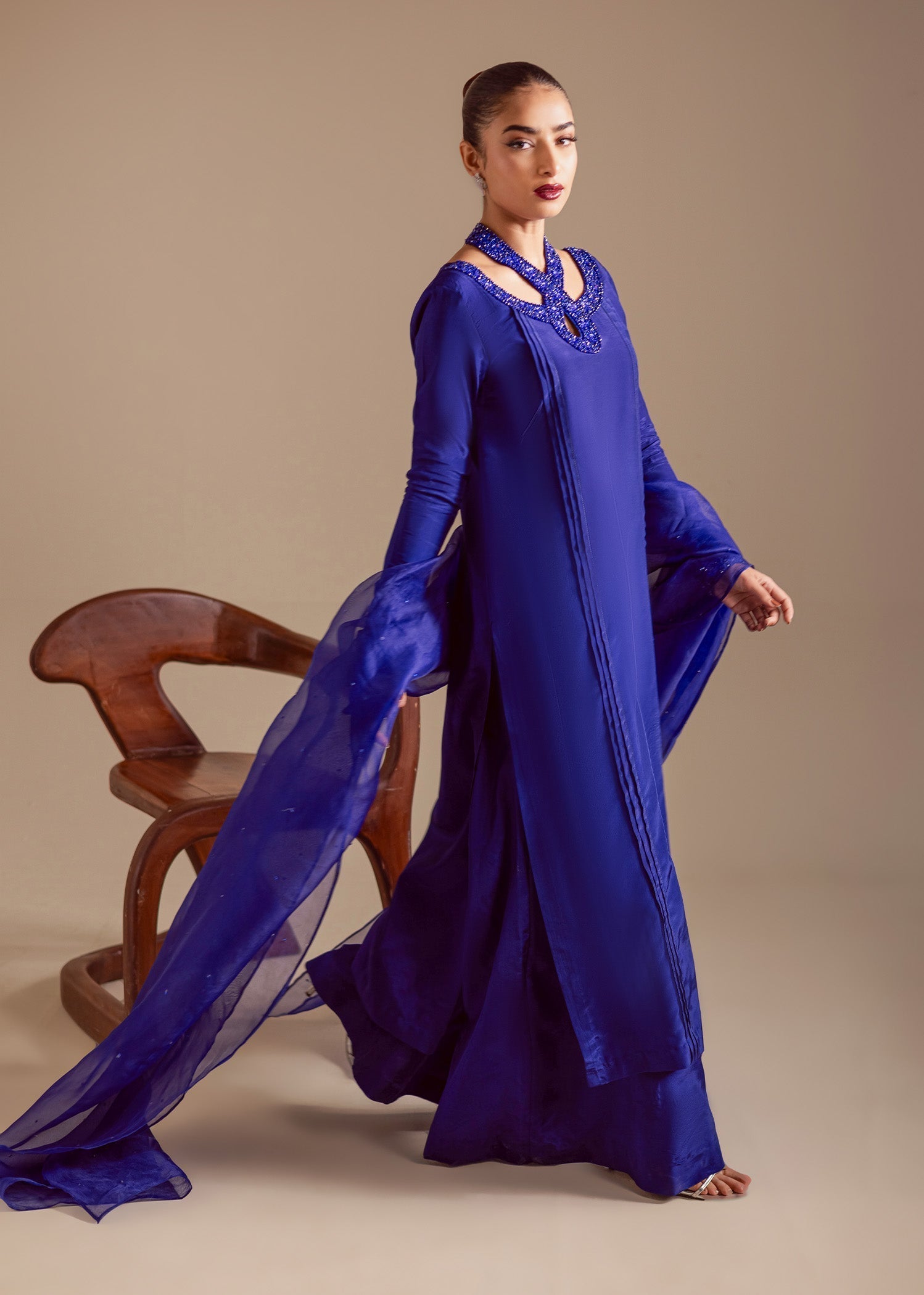 Maria Osama Khan | Noir Bliss Luxury Formals | Majestic Noir