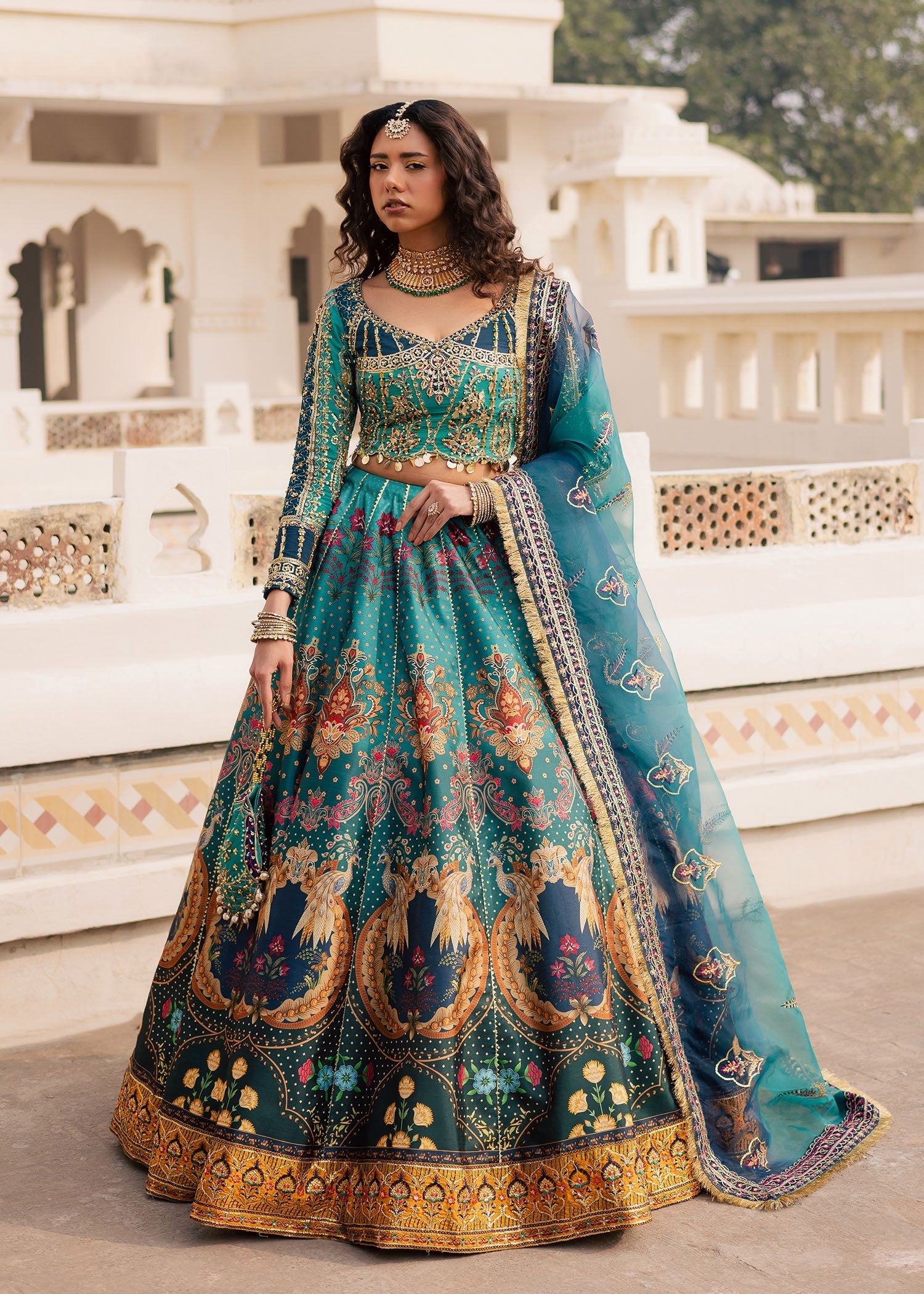 Maria Osama Khan | Khawabeedah Wedding Formals | Jugnu