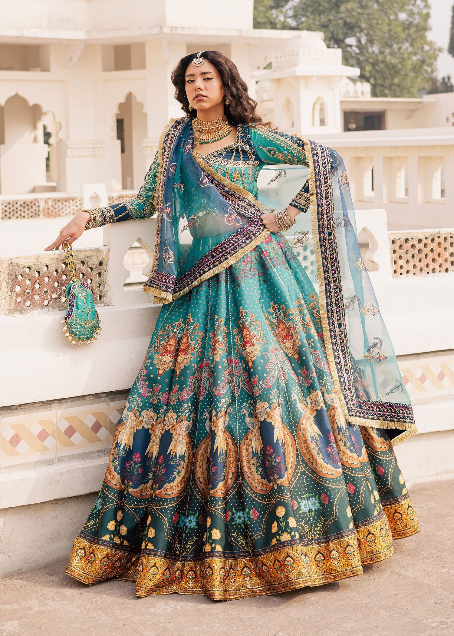Maria Osama Khan | Khawabeedah Wedding Formals | Jugnu