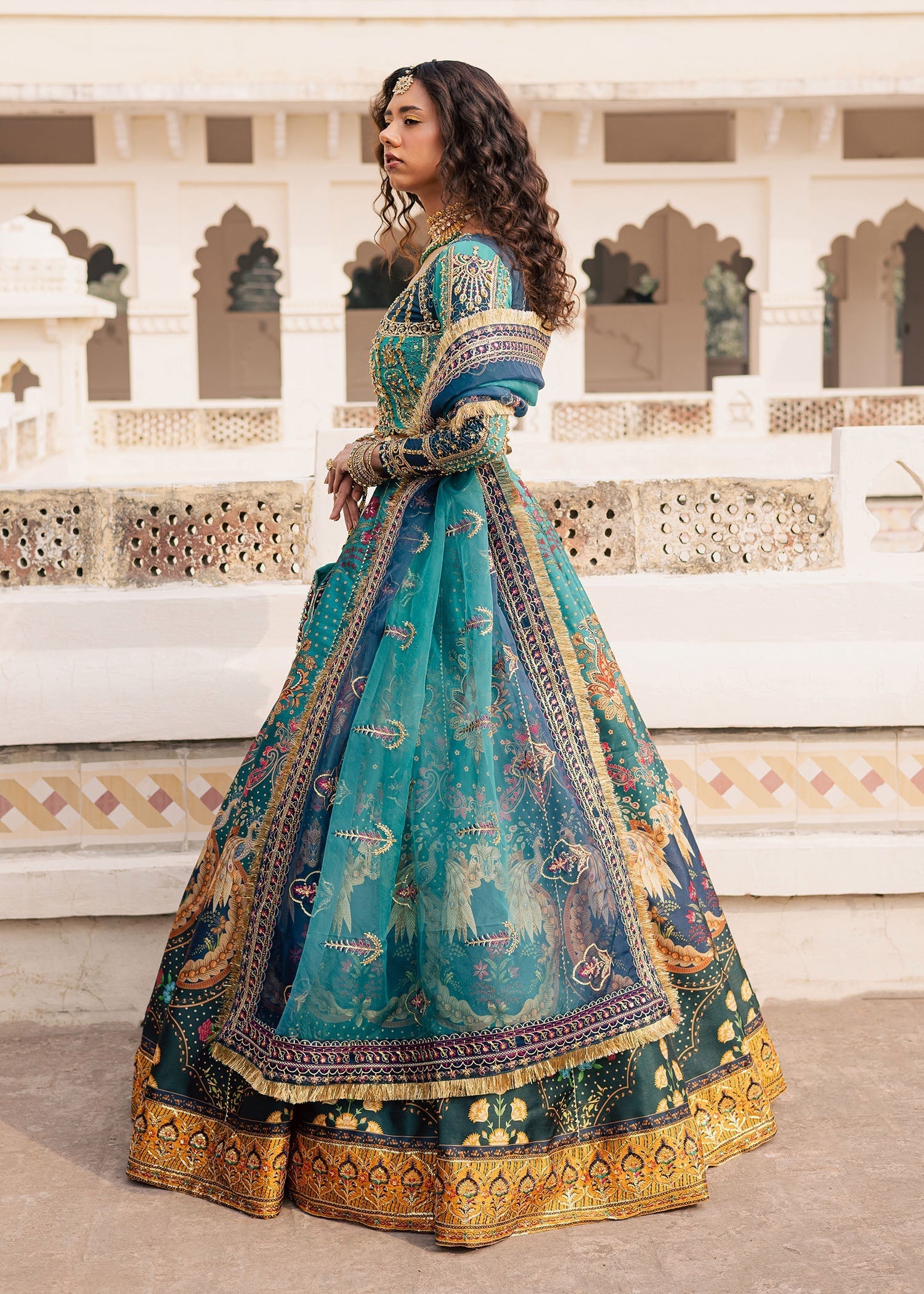 Maria Osama Khan | Khawabeedah Wedding Formals | Jugnu