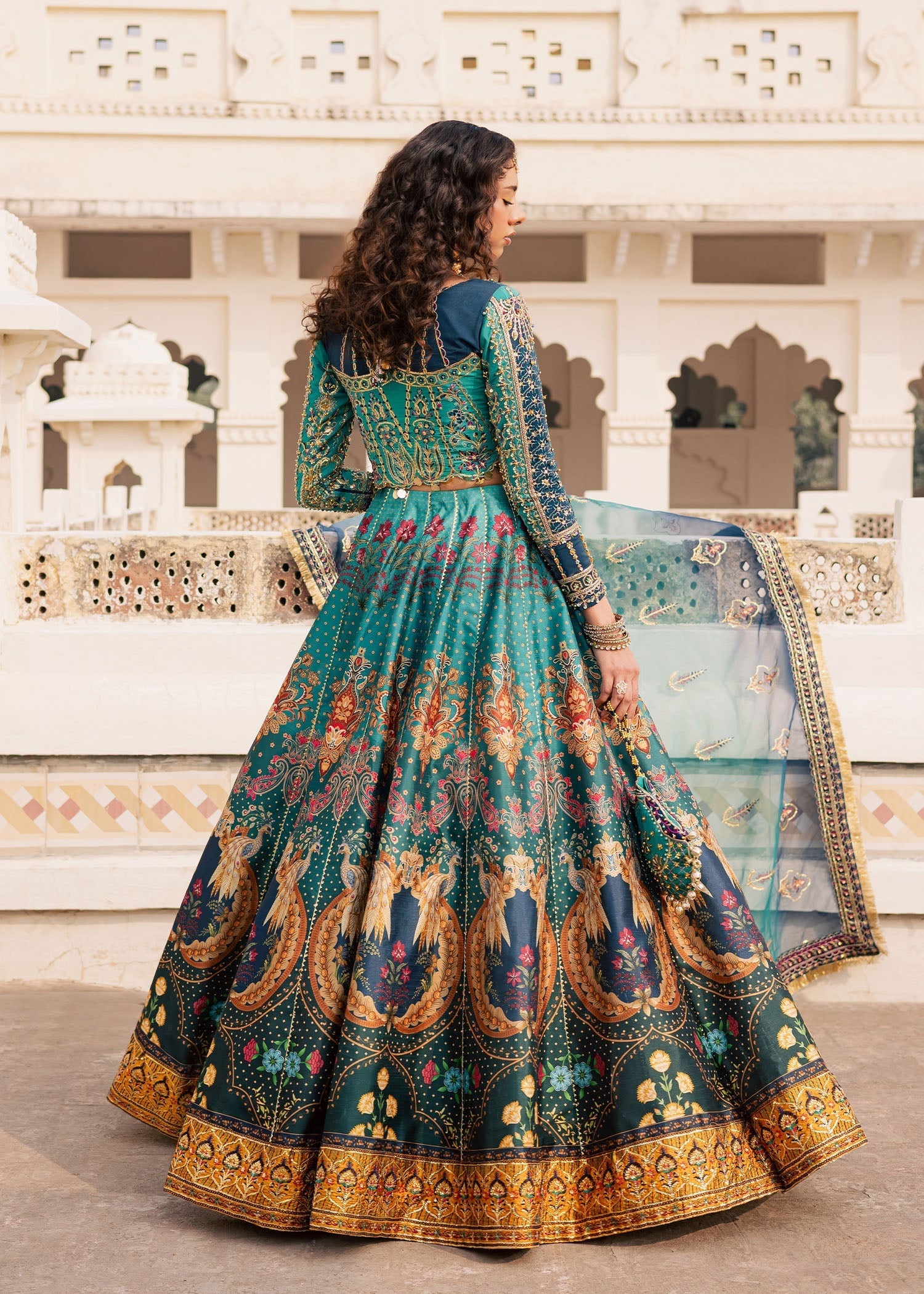 Maria Osama Khan | Khawabeedah Wedding Formals | Jugnu