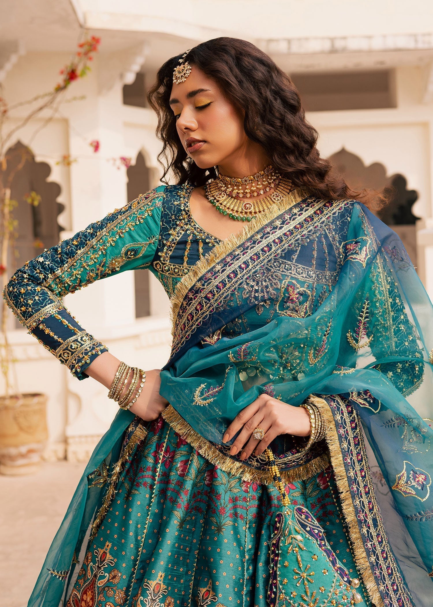 Maria Osama Khan | Khawabeedah Wedding Formals | Jugnu