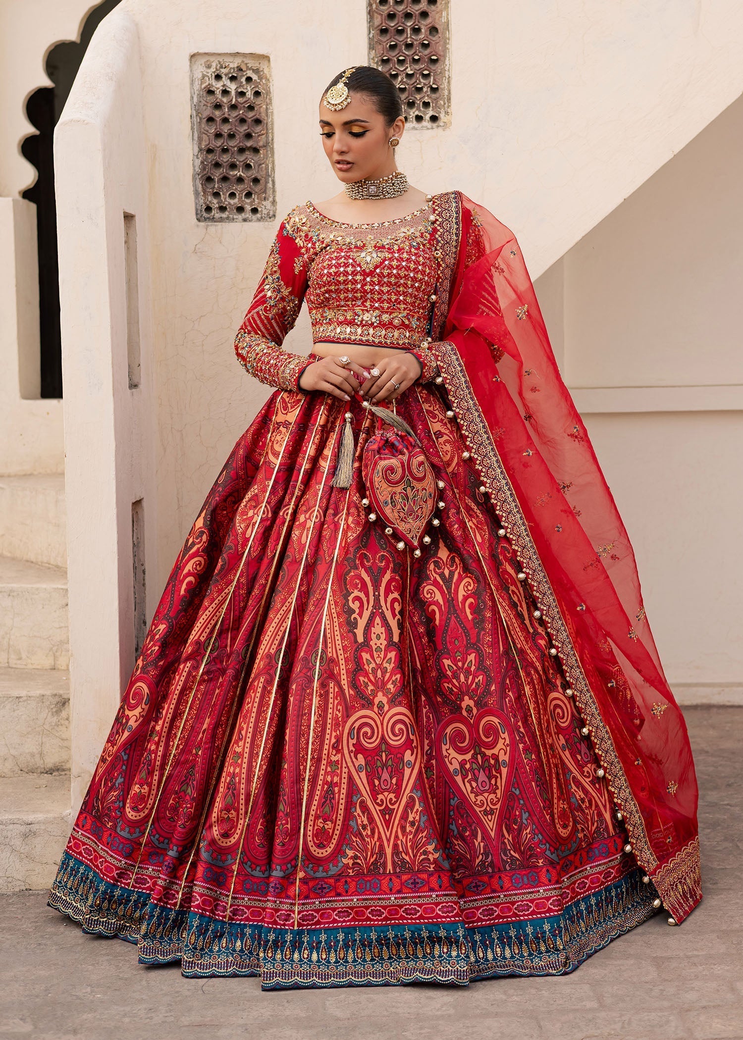 Maria Osama Khan | Khawabeedah Wedding Formals | Gulaab