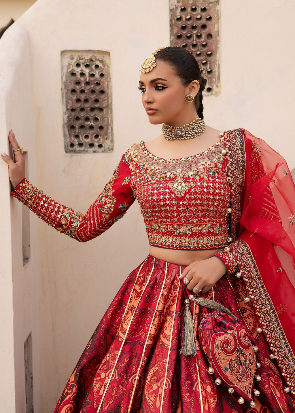 Maria Osama Khan | Khawabeedah Wedding Formals | Gulaab