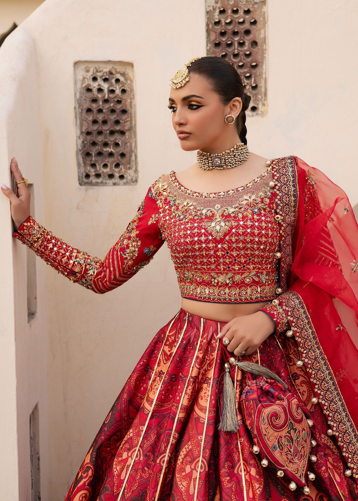 Maria Osama Khan | Khawabeedah Wedding Formals | Gulaab