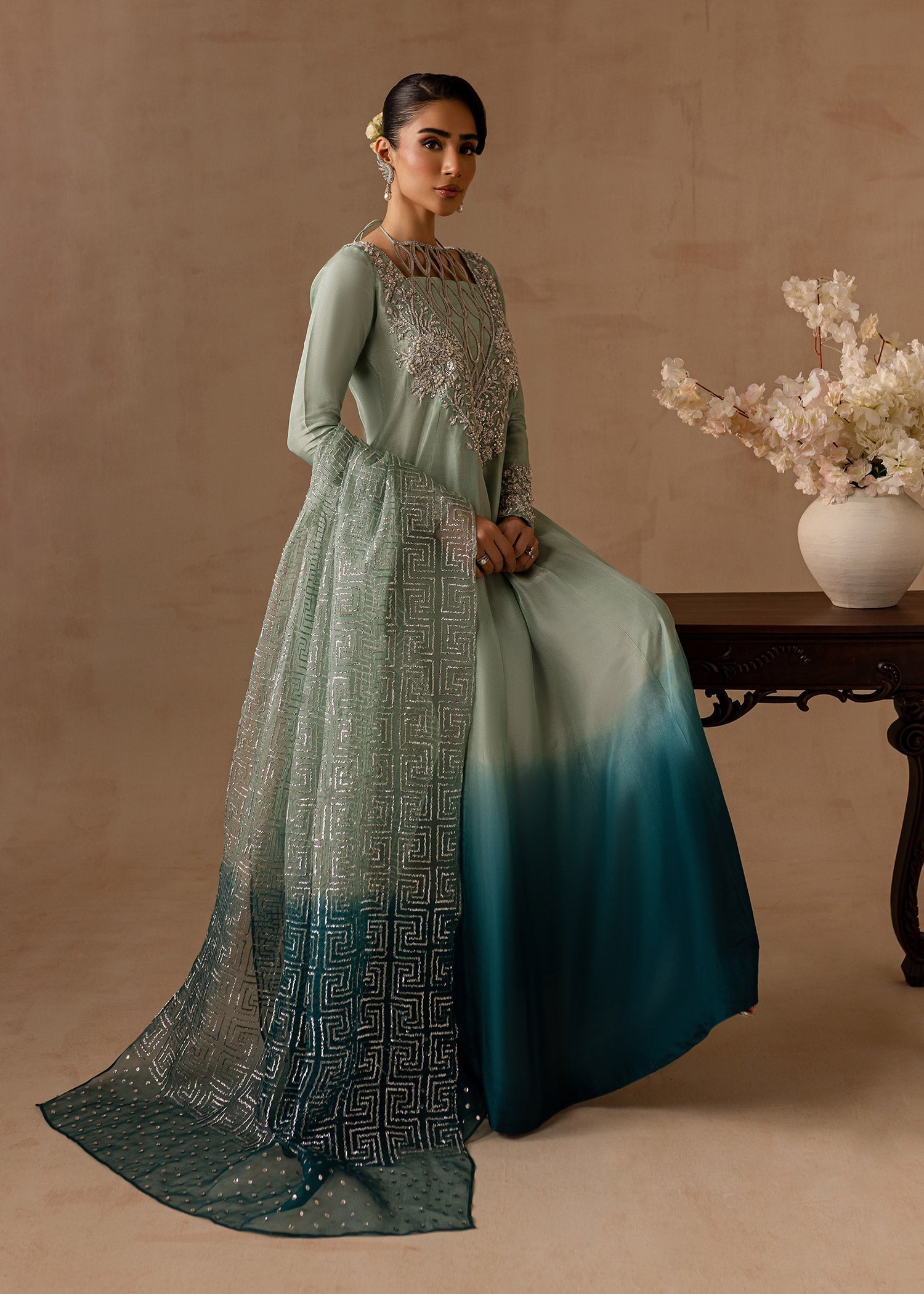 Maria Osama Khan | Noir Bliss Luxury Formals | Aazure