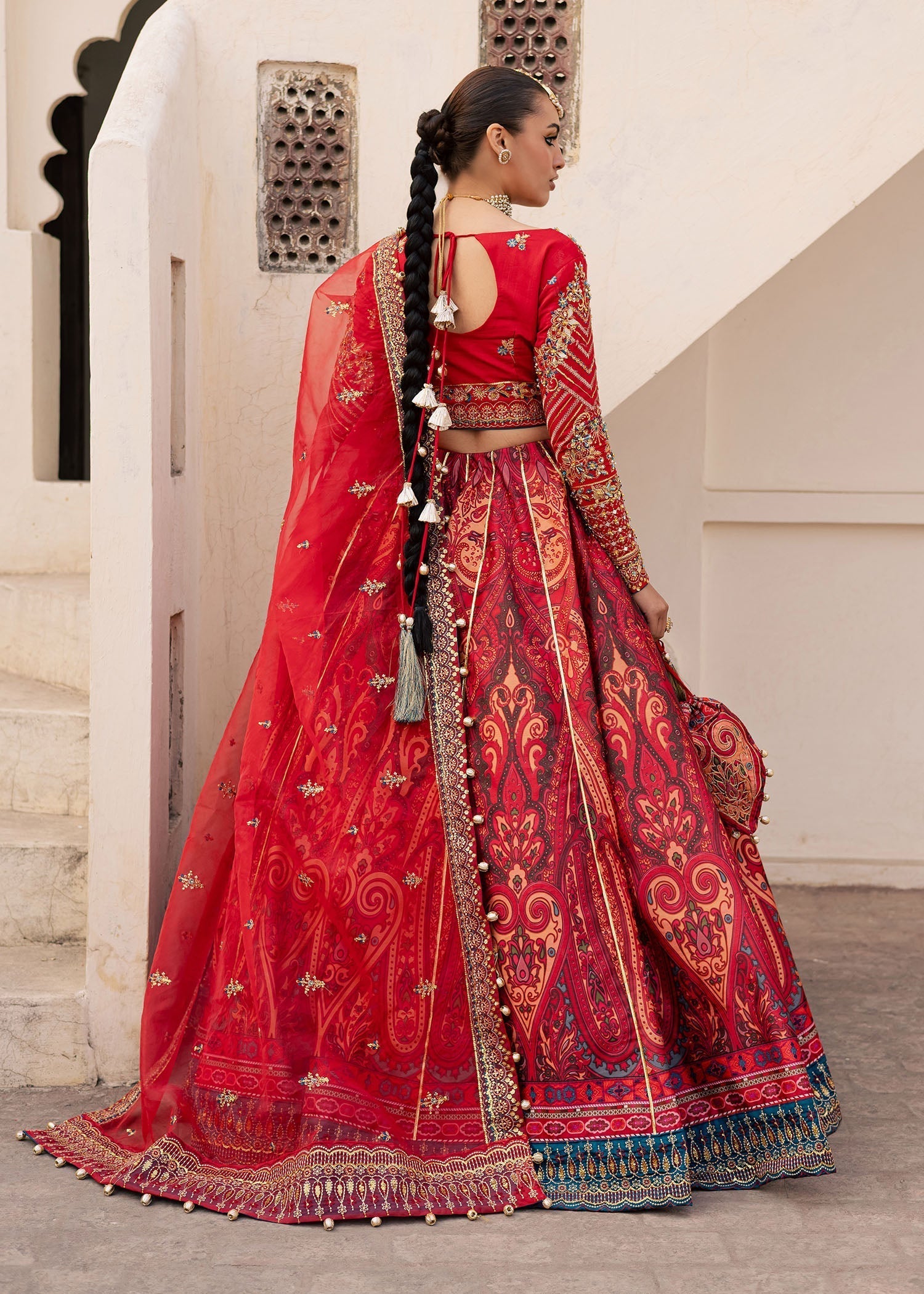 Maria Osama Khan | Khawabeedah Wedding Formals | Gulaab