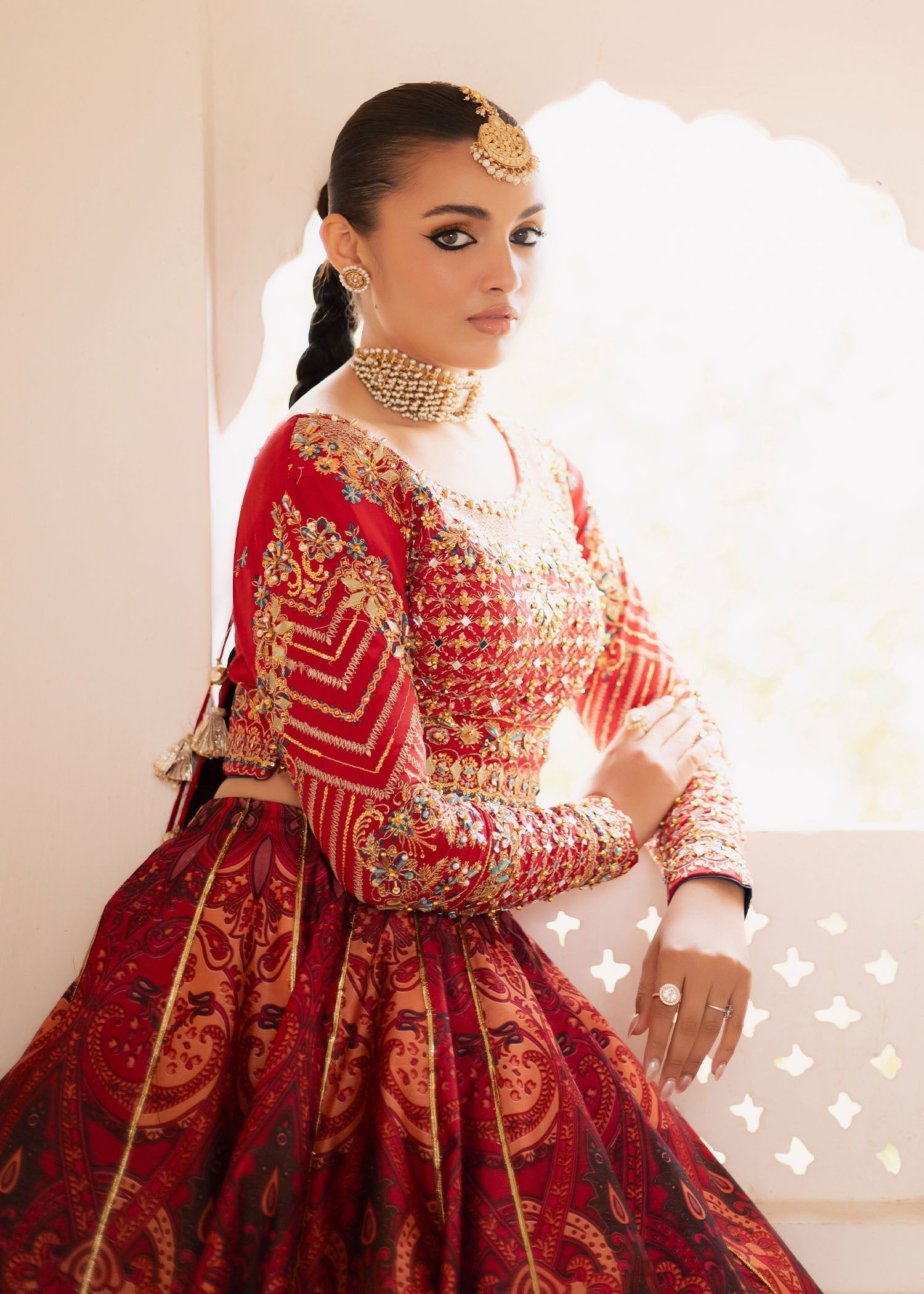 Maria Osama Khan | Khawabeedah Wedding Formals | Gulaab