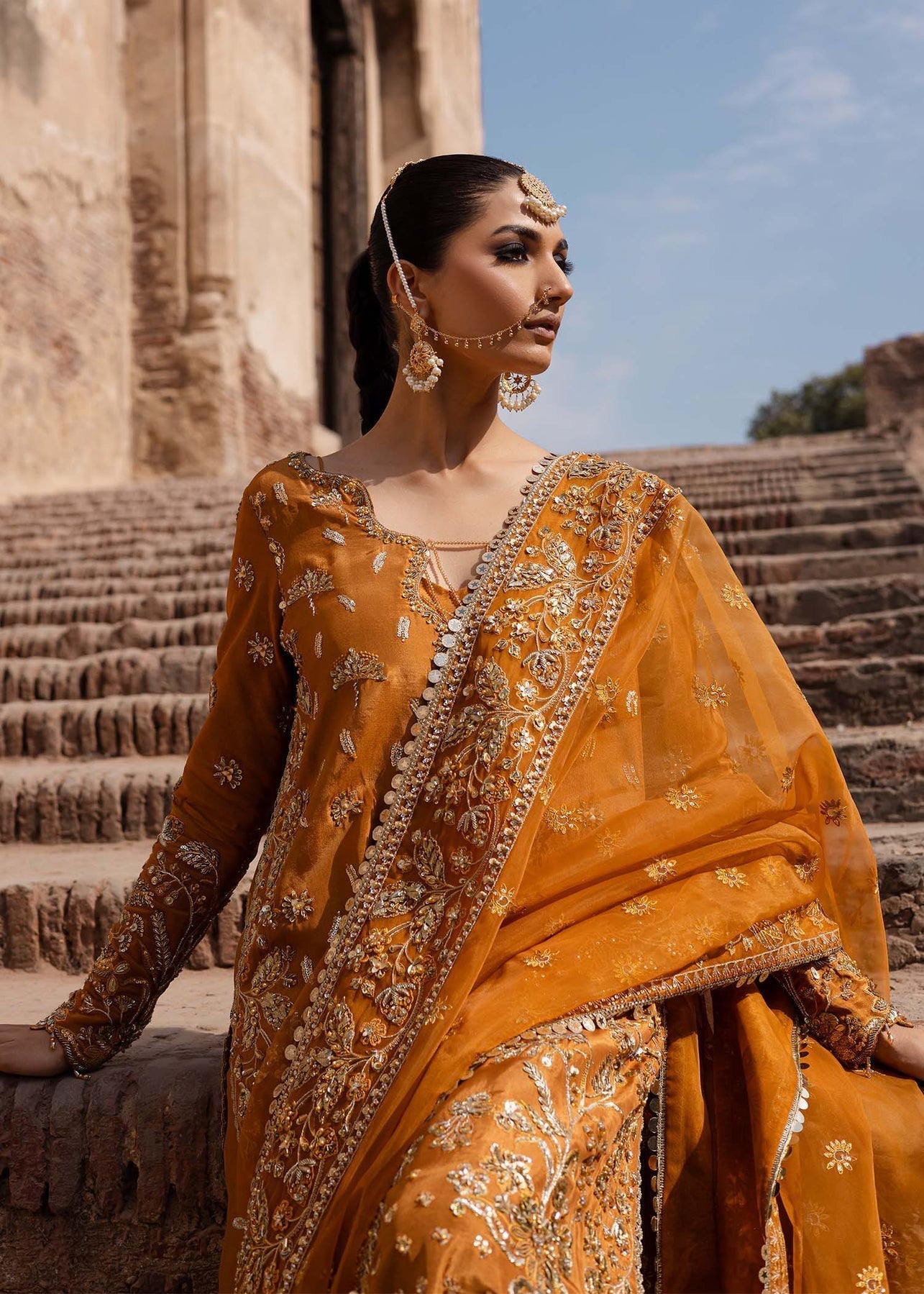 Akbar Aslam | Dastaan Luxury Formals | Zarmisha