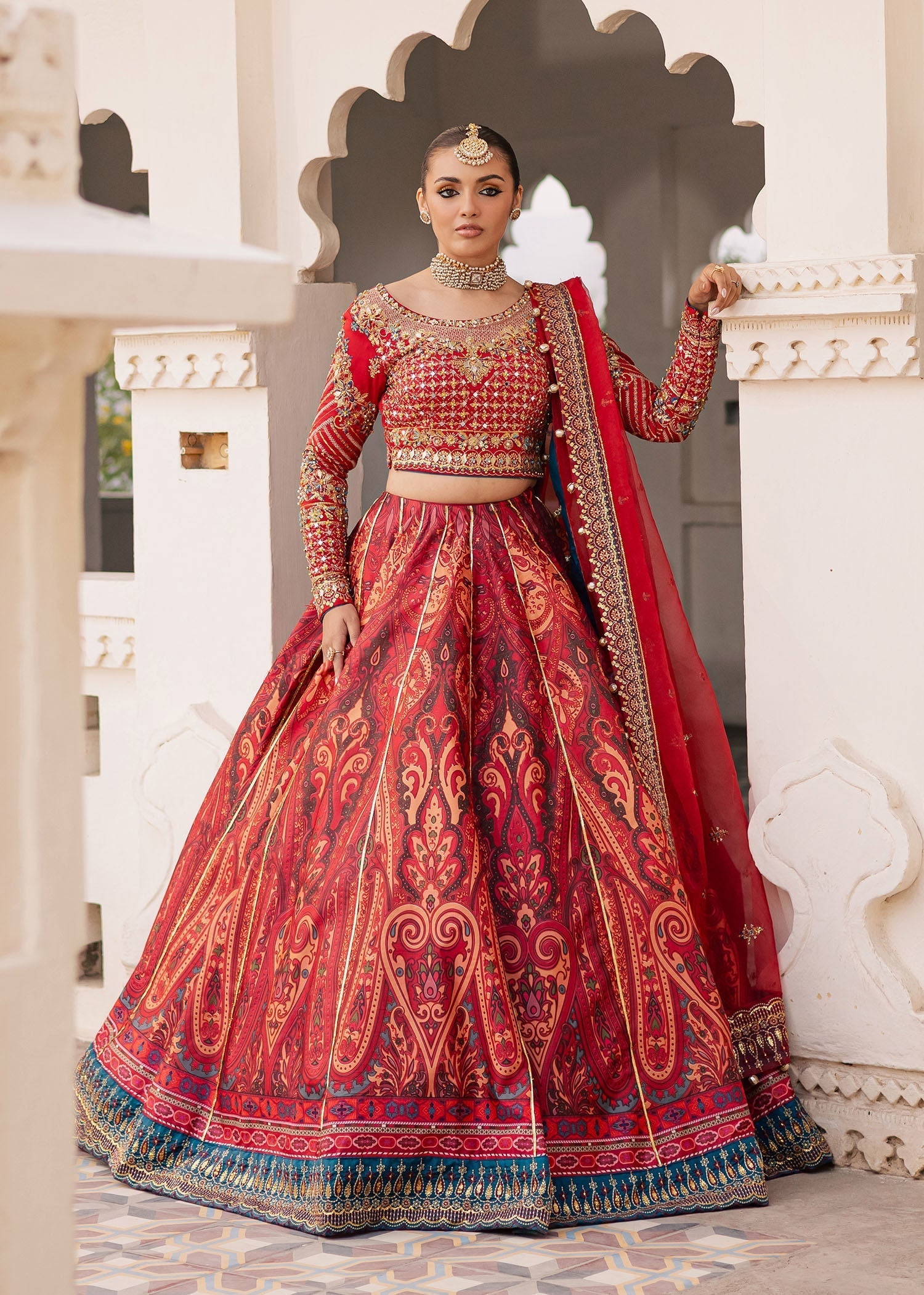 Maria Osama Khan | Khawabeedah Wedding Formals | Gulaab