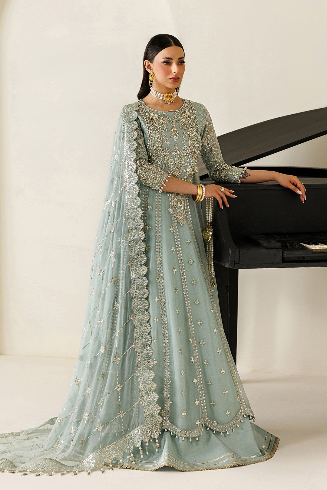 Alizeh | AYMAL V4 - LUXURY BAMBER CHIFFON '26 | AF-BHM-4070-Sinoor