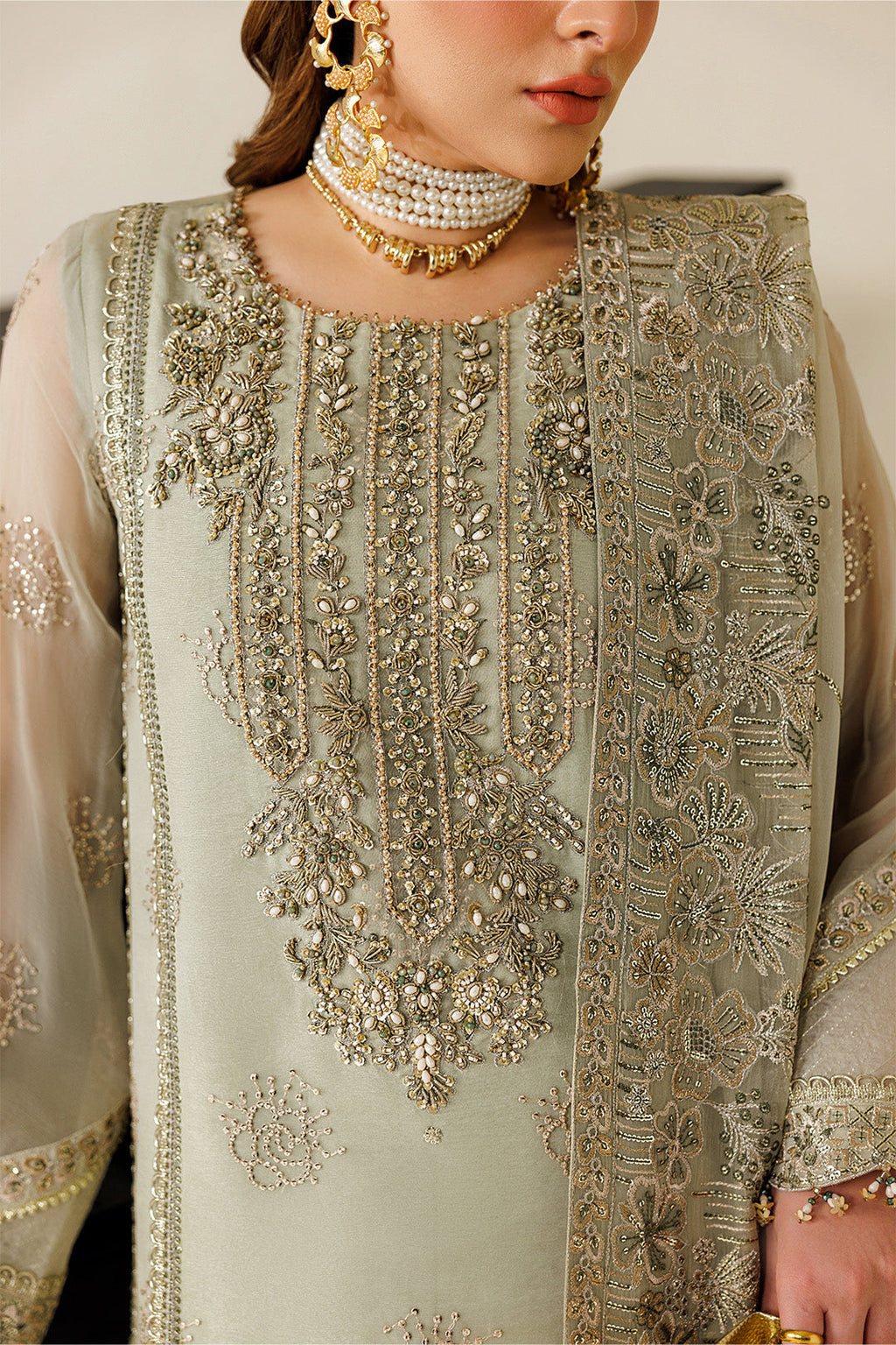 Alizeh | AYMAL V4 - LUXURY BAMBER CHIFFON '26 | AF-BHM-4072-Javi