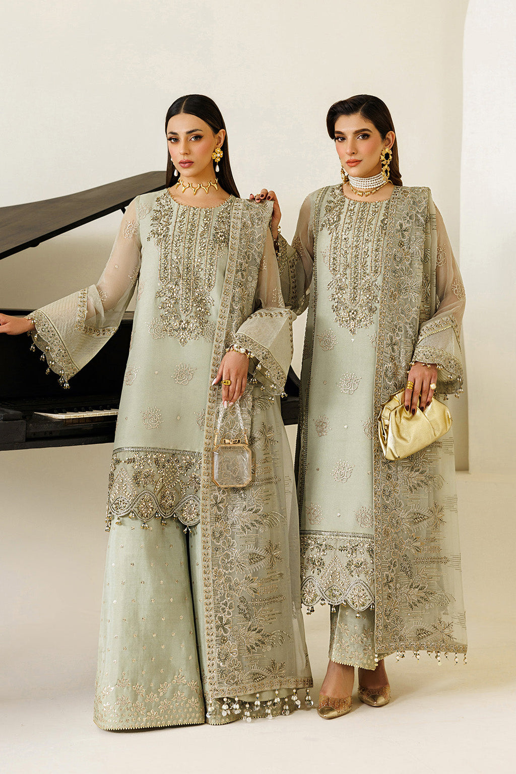 Alizeh | AYMAL V4 - LUXURY BAMBER CHIFFON '26 | AF-BHM-4072-Javi
