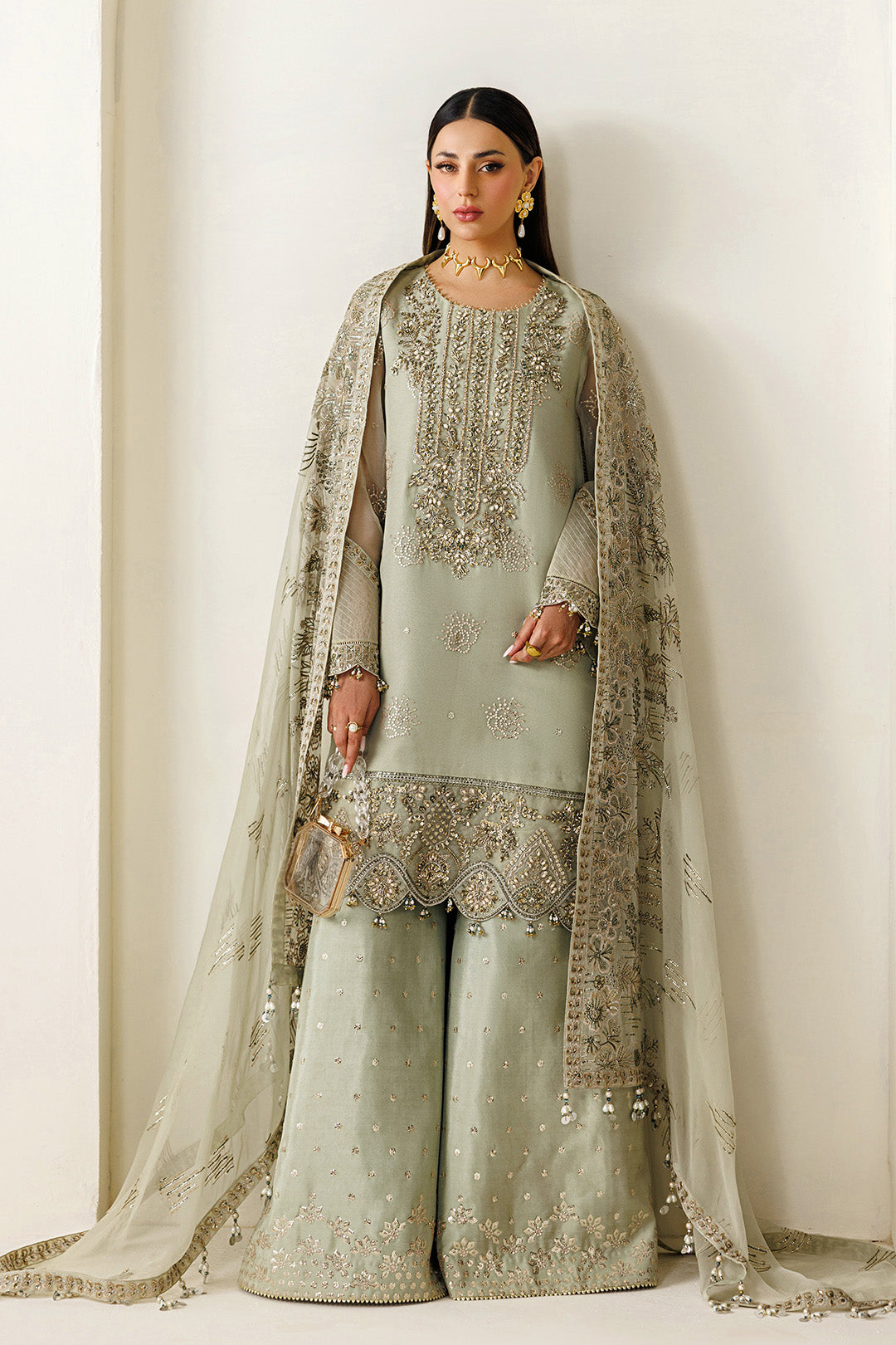 Alizeh | AYMAL V4 - LUXURY BAMBER CHIFFON '26 | AF-BHM-4072-Javi