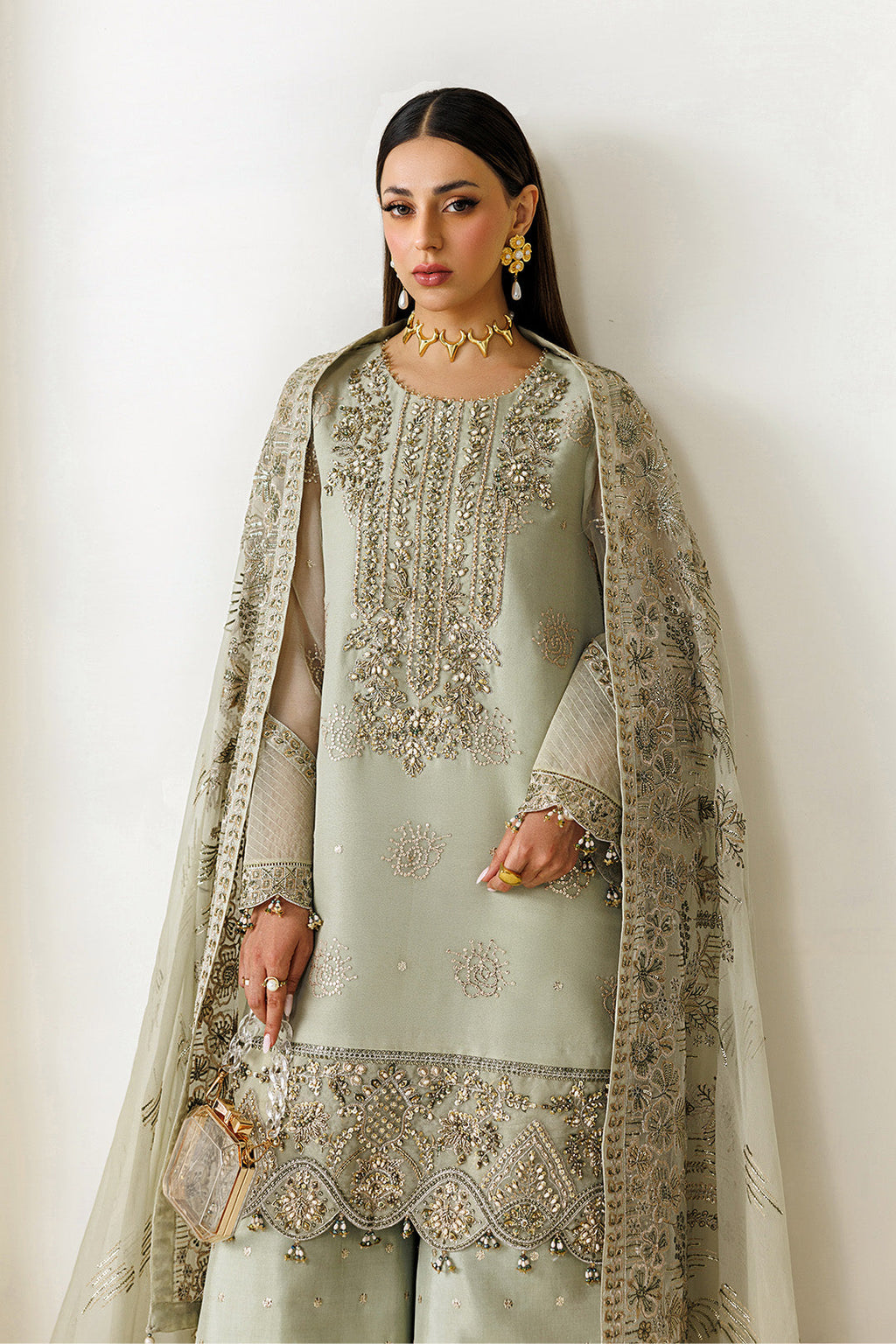 Alizeh | AYMAL V4 - LUXURY BAMBER CHIFFON '26 | AF-BHM-4072-Javi