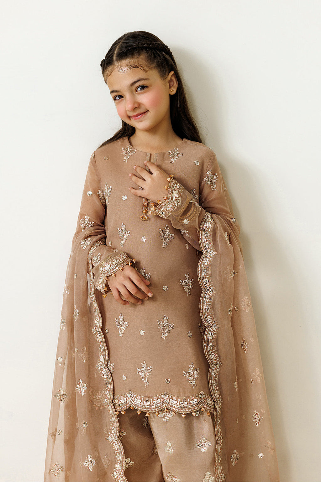 Alizeh | AYMAL V4 - LUXURY BAMBER CHIFFON '26 | AFK-BCH-1007-Dise