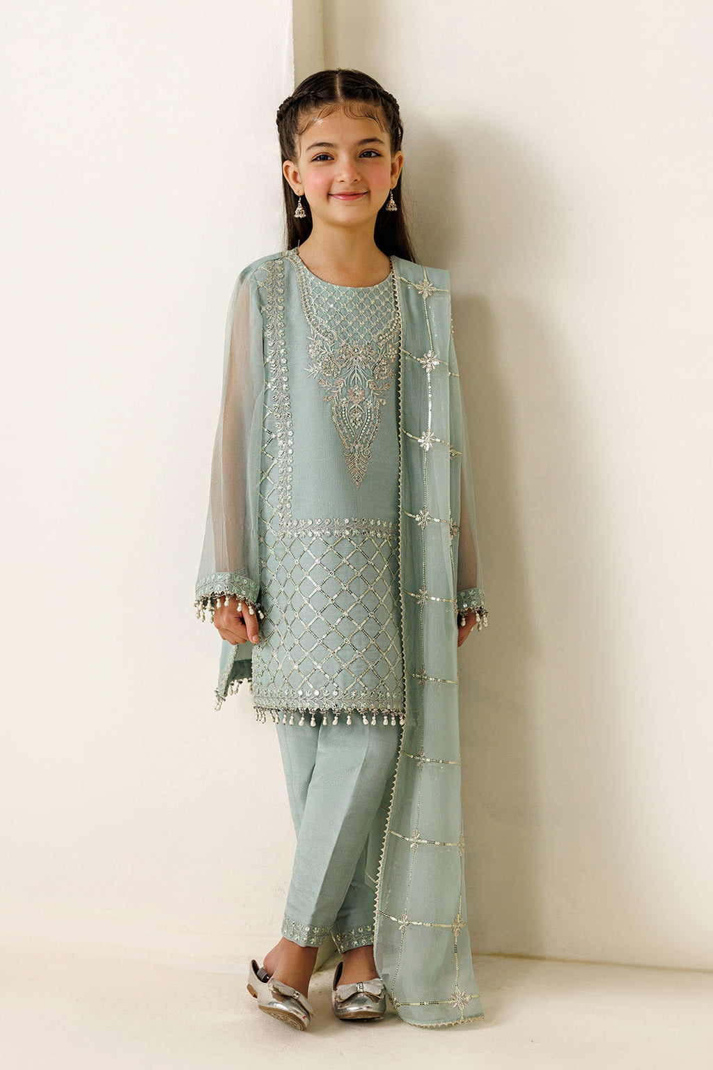 Alizeh | AYMAL V4 - LUXURY BAMBER CHIFFON '26 | AFK-BCH-1008-Sinoor