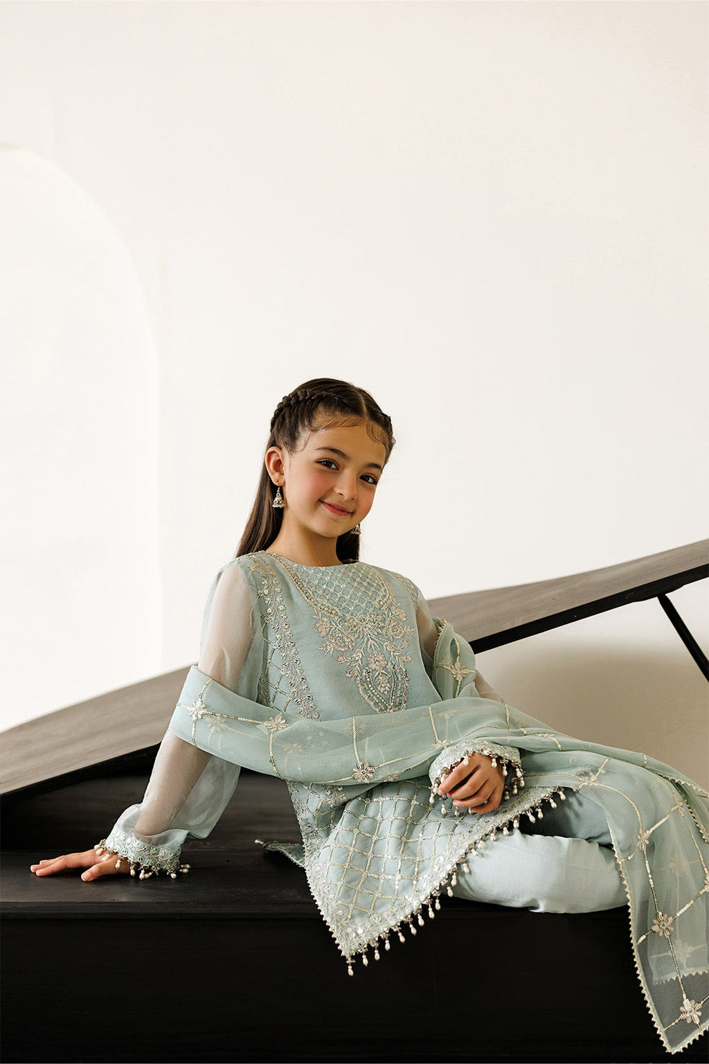 Alizeh | AYMAL V4 - LUXURY BAMBER CHIFFON '26 | AFK-BCH-1008-Sinoor