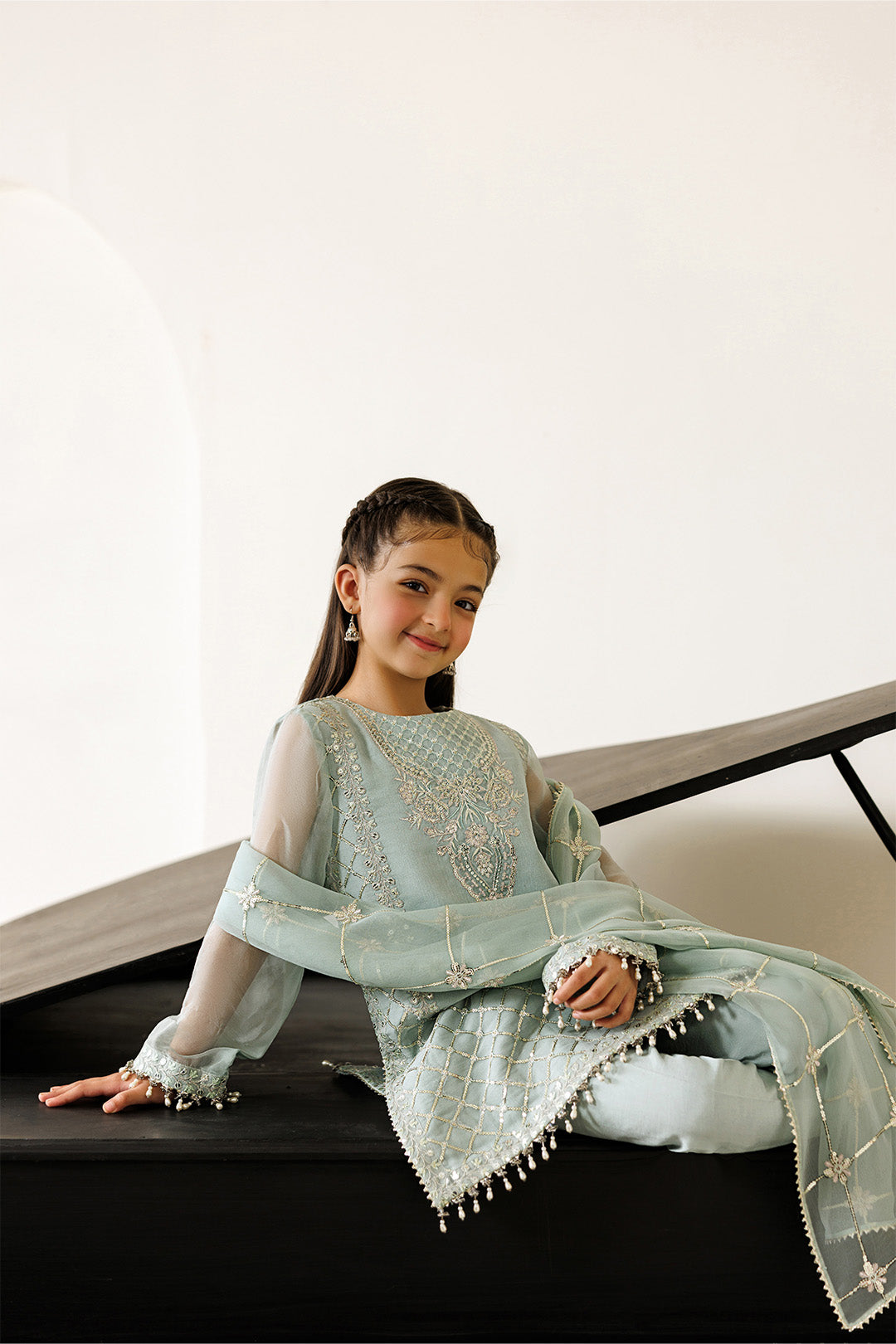 Alizeh | AYMAL V4 - LUXURY BAMBER CHIFFON '26 | AFK-BCH-1008-Sinoor
