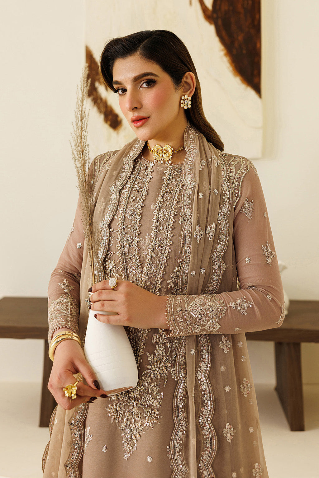 Alizeh | AYMAL V4 - LUXURY BAMBER CHIFFON '26 | AF-BHM-4069-Dise