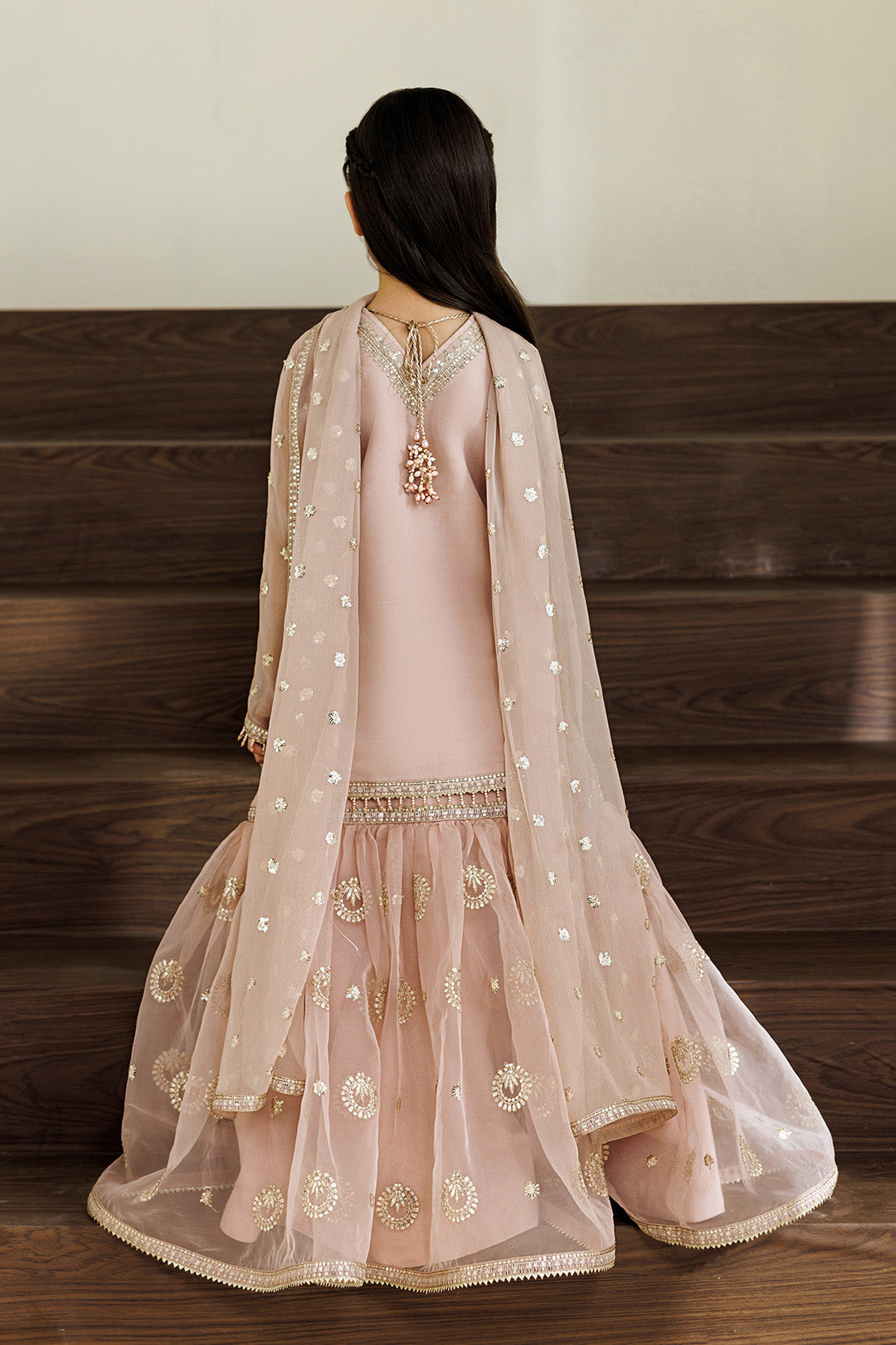 Alizeh | AYMAL V4 - LUXURY BAMBER CHIFFON '26 | AFK-BCH-1014-Reef