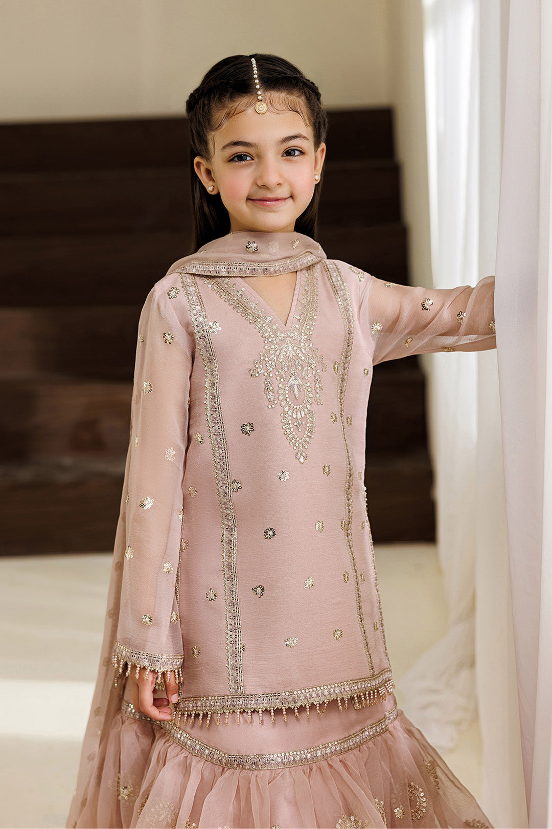 Alizeh | AYMAL V4 - LUXURY BAMBER CHIFFON '26 | AFK-BCH-1014-Reef