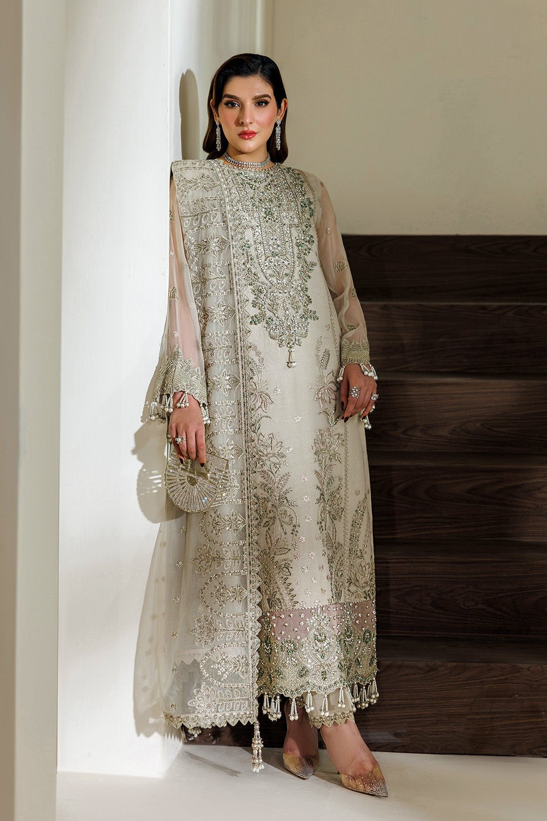 Alizeh | AYMAL V4 - LUXURY BAMBER CHIFFON '26 | AF-BHM-4074-Navya